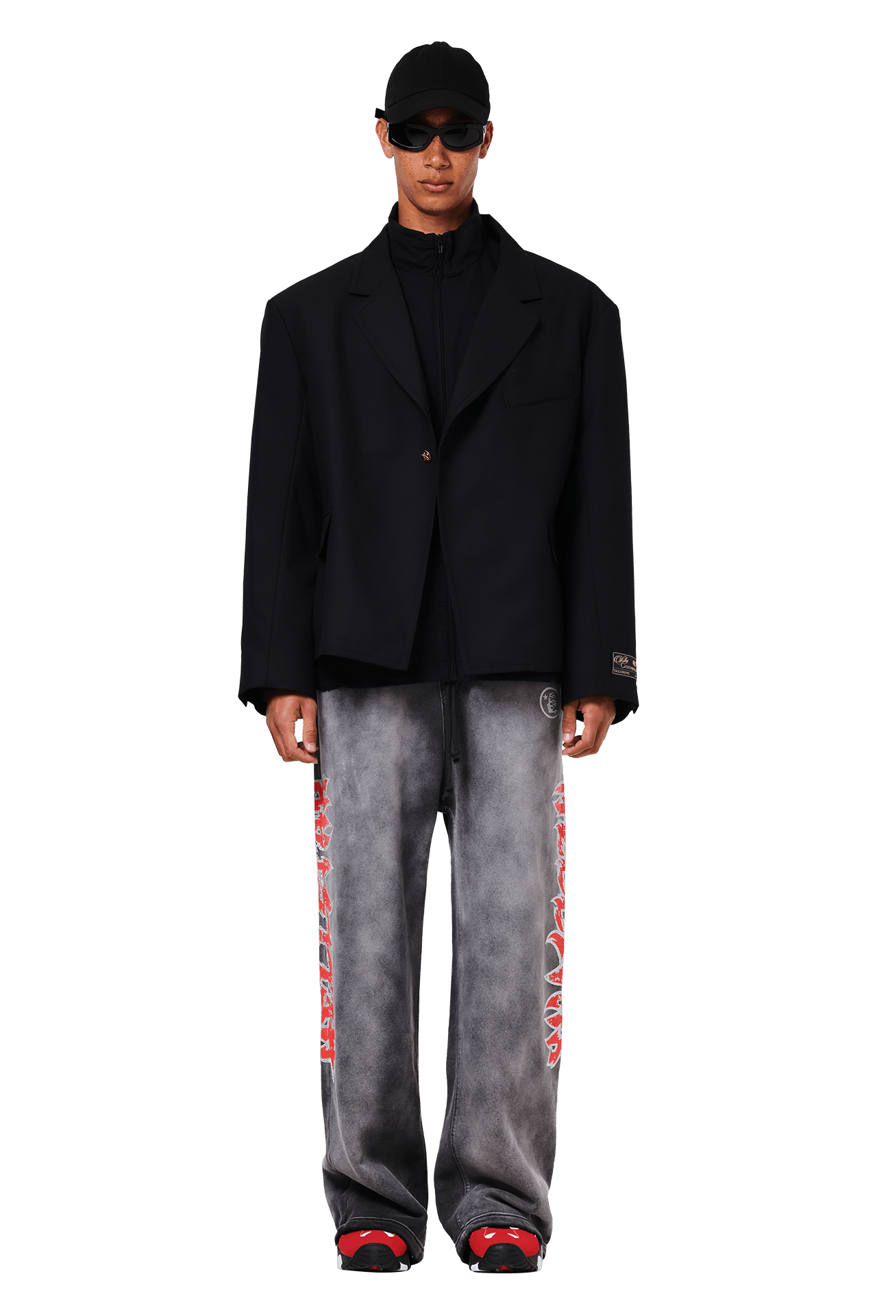 Buy Willy Chavarria Box Cutter Jacket 'Black' - WCJKT0048 001 | GOAT