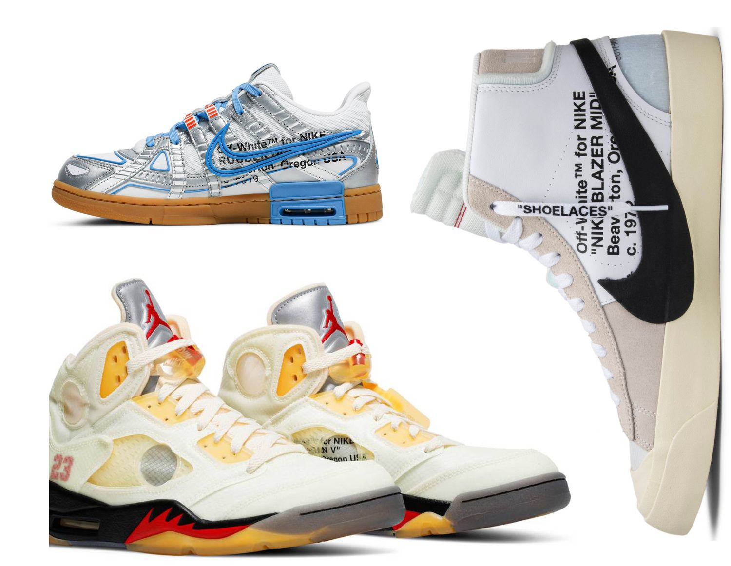 Virgil Abloh's 5 Most Iconic Sneaker Designs
