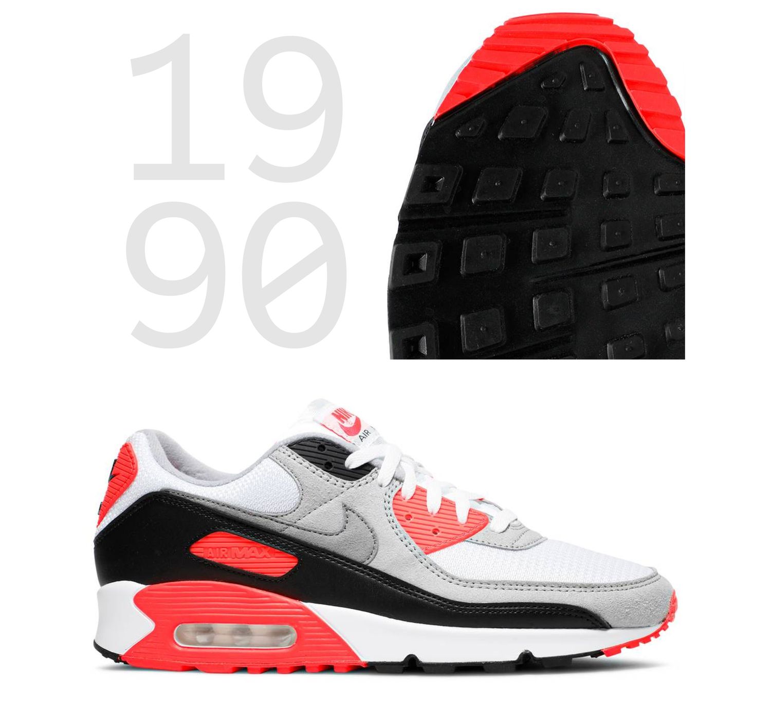 Nike Air Max 90 Custom Abstract Art Style Shoes