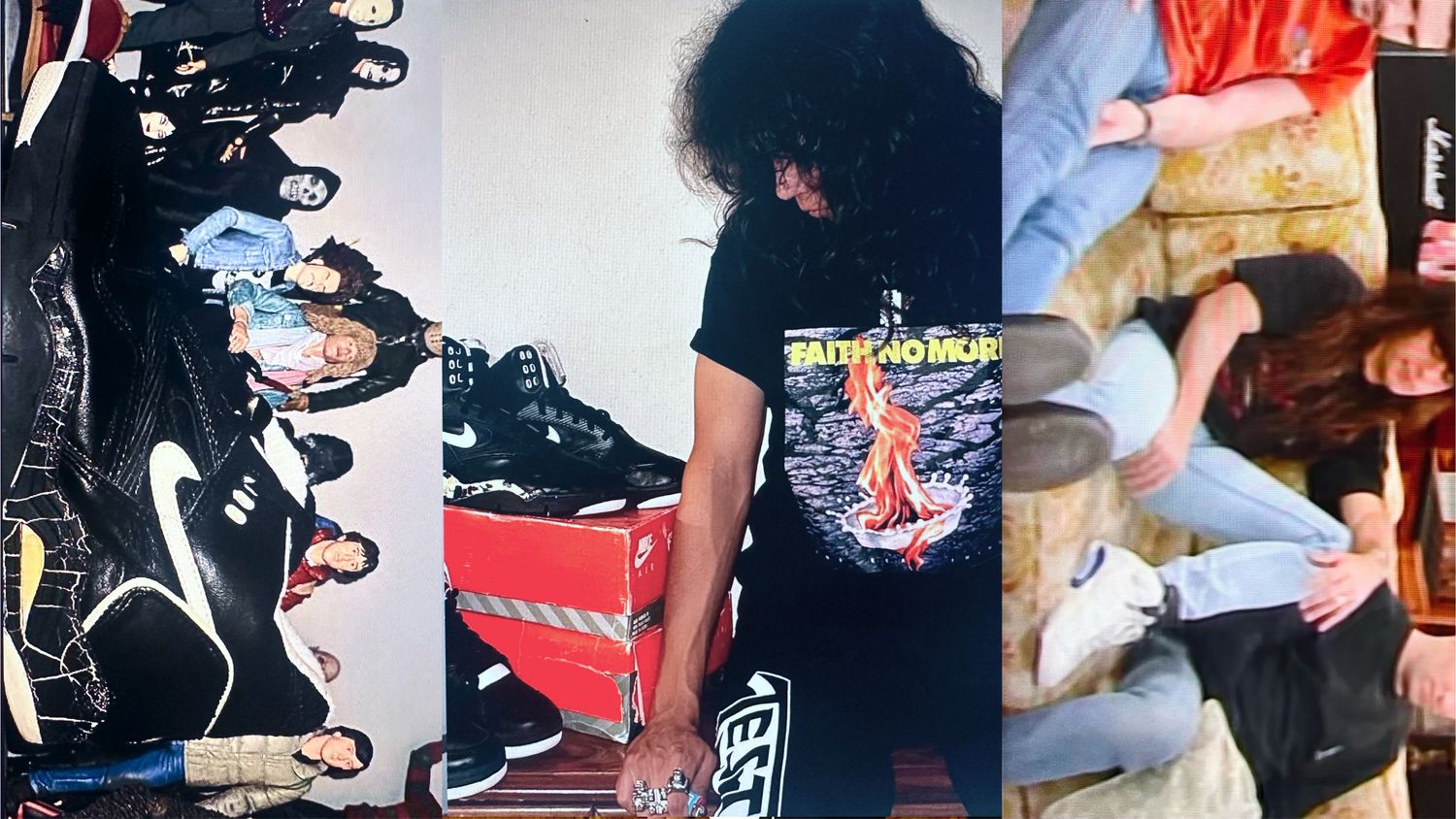 rock stars wearing jordans