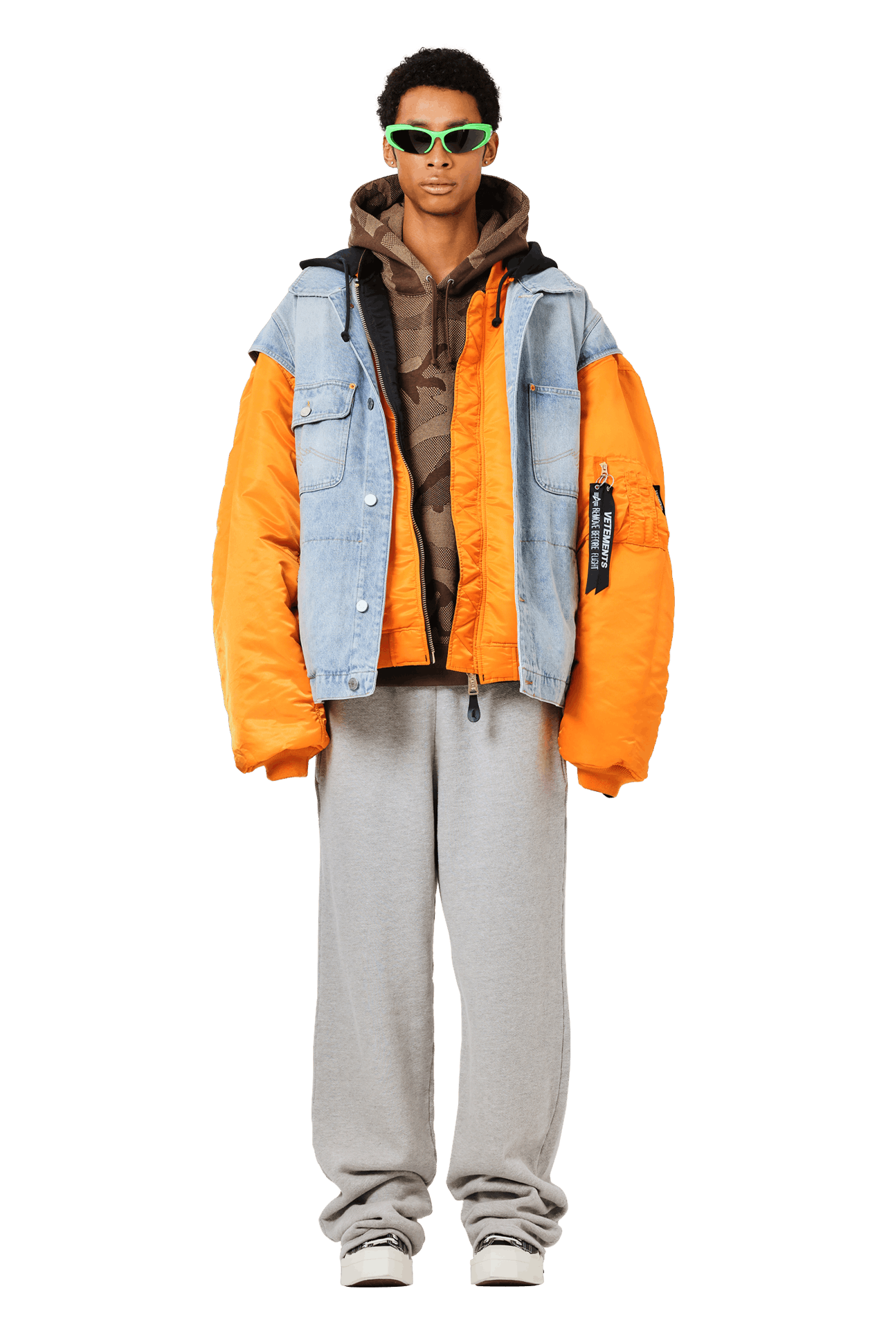 Buy Vetements Transformer Camo Pants 'Green' - UE54PA340K
