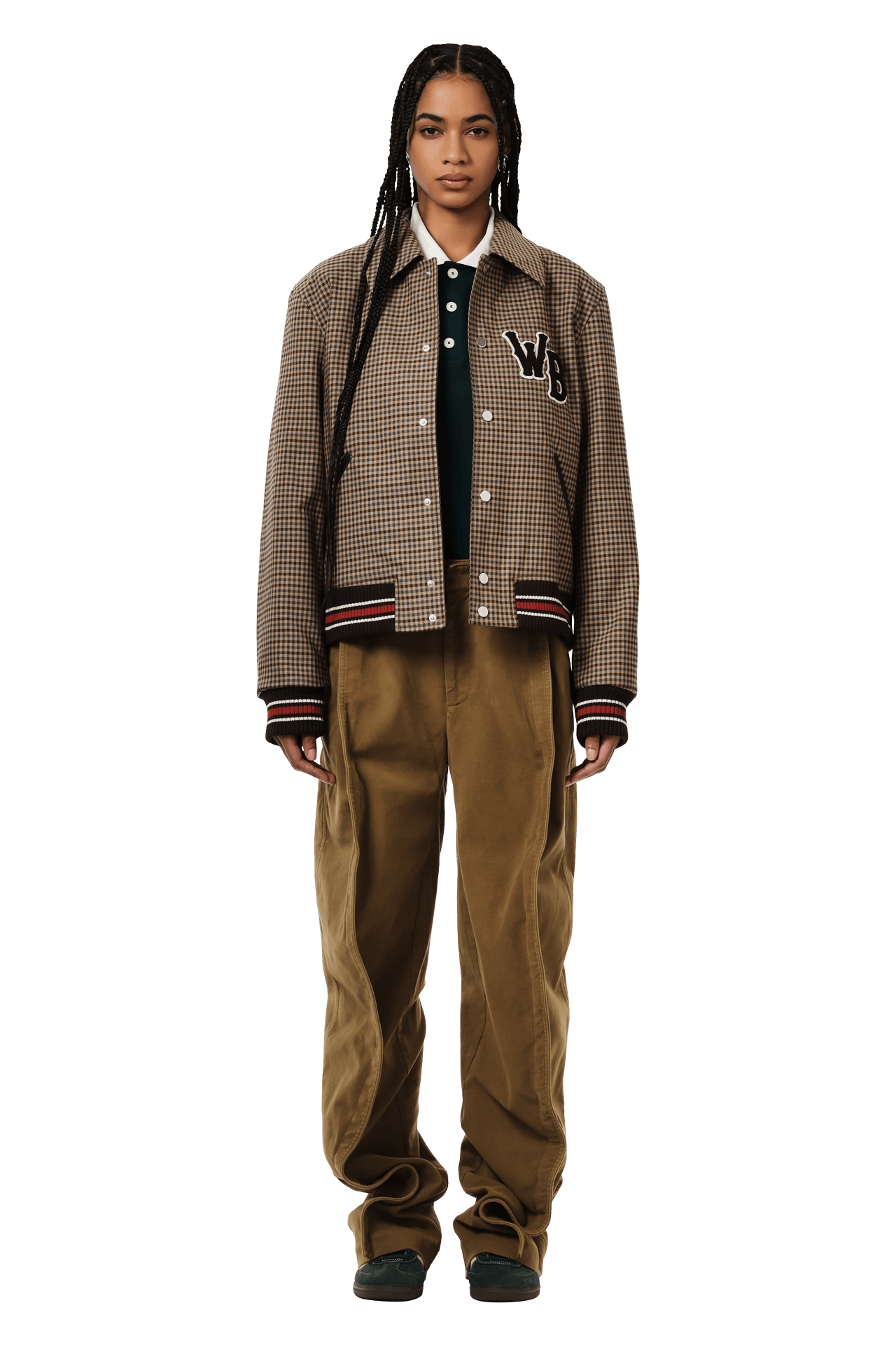 Buy Wales Bonner Homecoming Varsity Jacket 'Beige/Brown