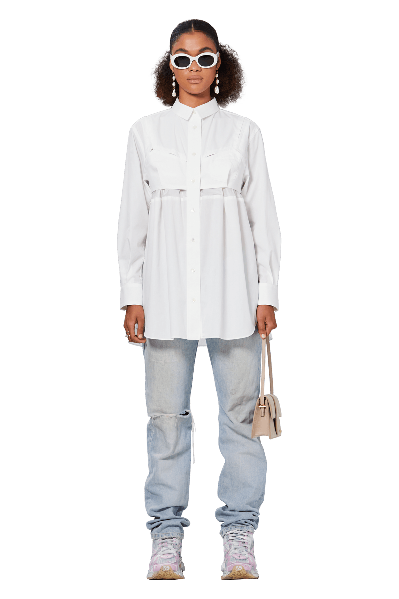 Buy Helmut Lang Vintage Clean Broken Denim 'Light Blue' - 0600