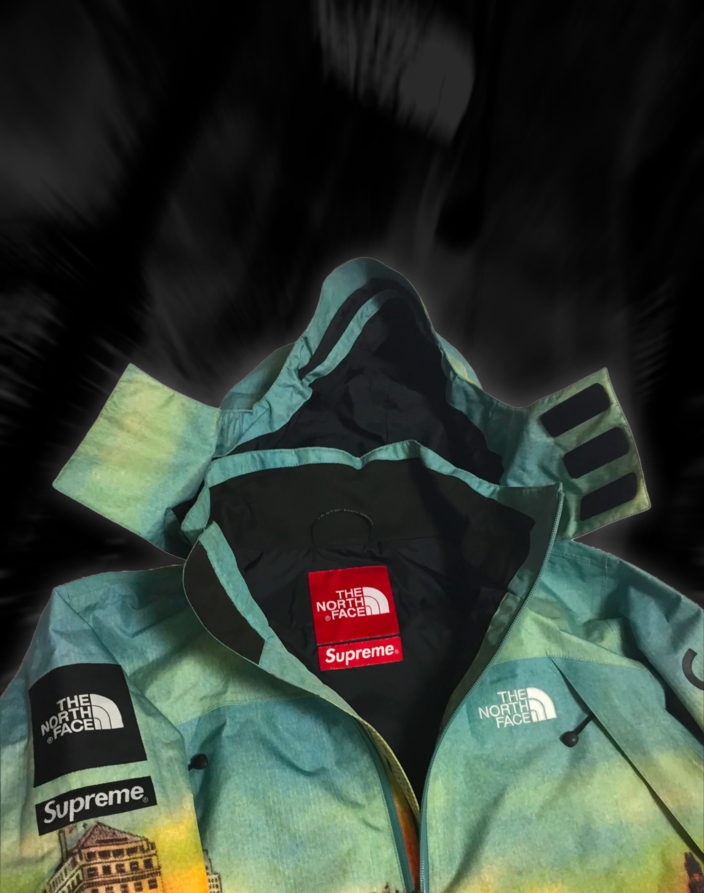 Supreme x The North Face Metallic Mountain Parka 'Silver' | Men's Size S