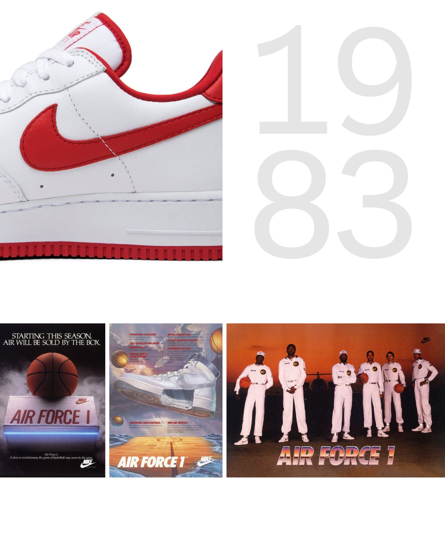 The History of the Nike Air Force 1, Sneakers, Sports Memorabilia & Modern  Collectibles