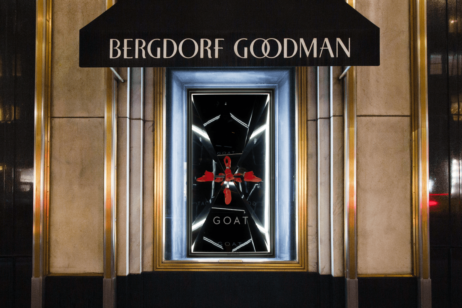 GOAT and Bergdorf Goodman Partner on Exclusive Shopping Experience