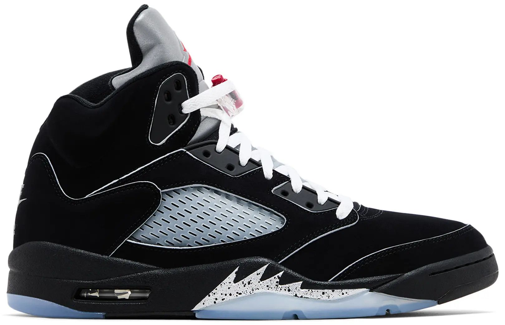 Jordan 5 black and silver online