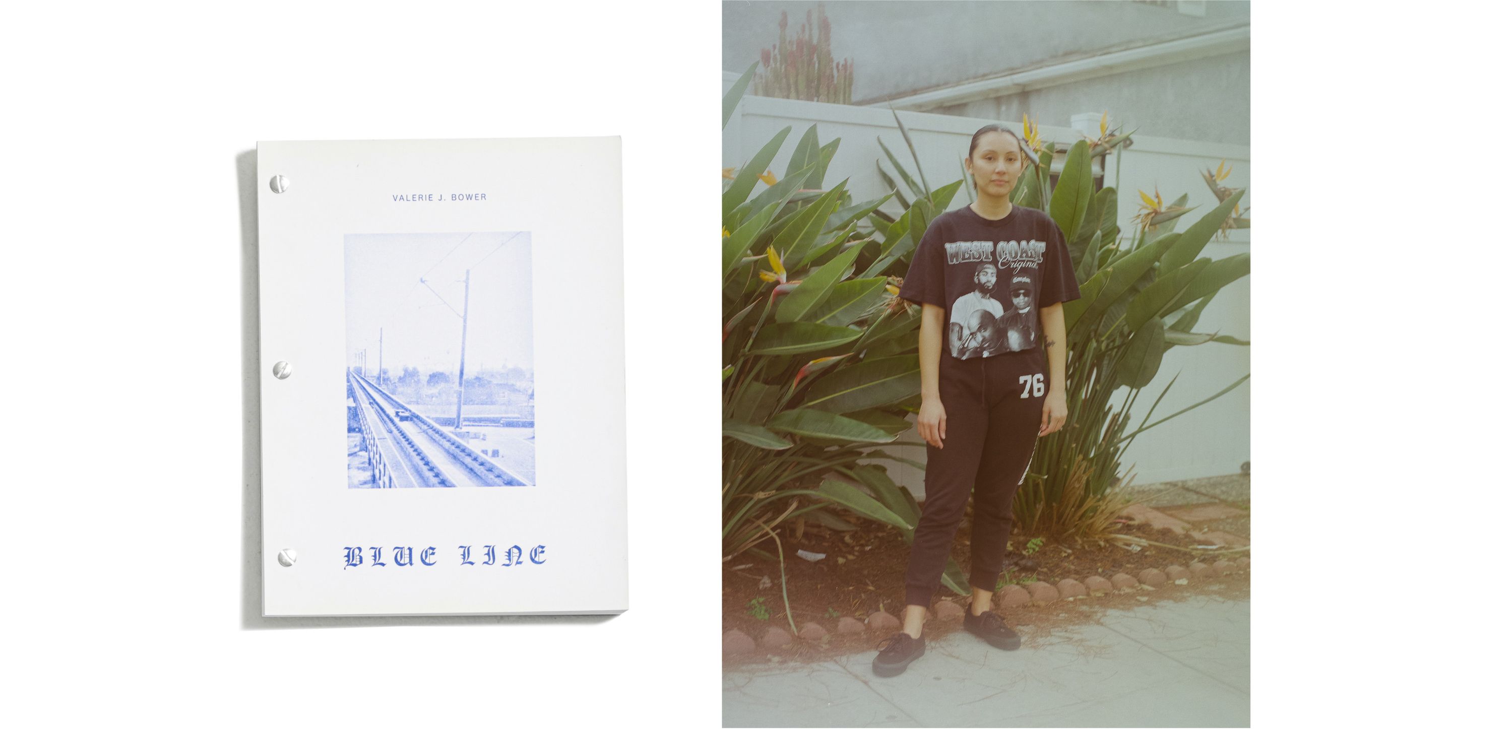 その他 VALERIE J.BOWER \"BLUE LINE\" ZINE The Art of the Photozine: A Conversation with Valerie J