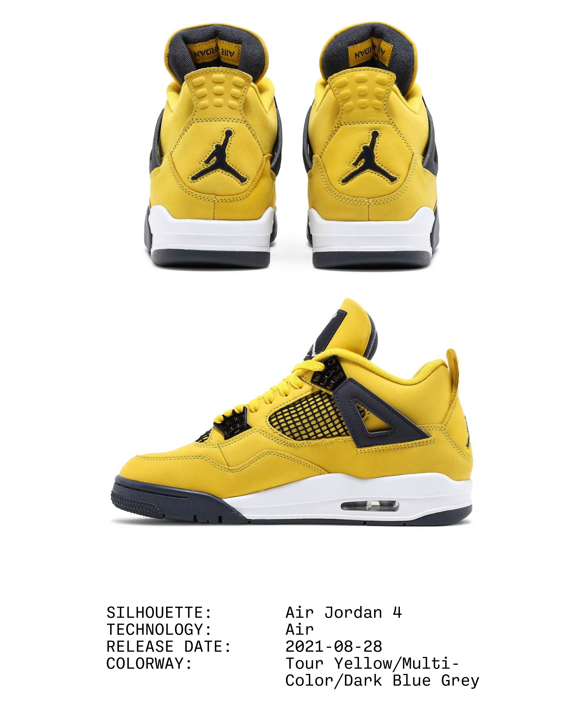 jordan 4 lightning goat