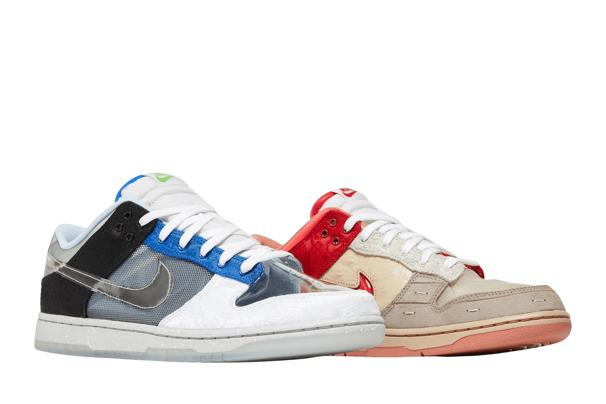 CLOT x Nike Dunk Low SP 'What The' With Trading Card