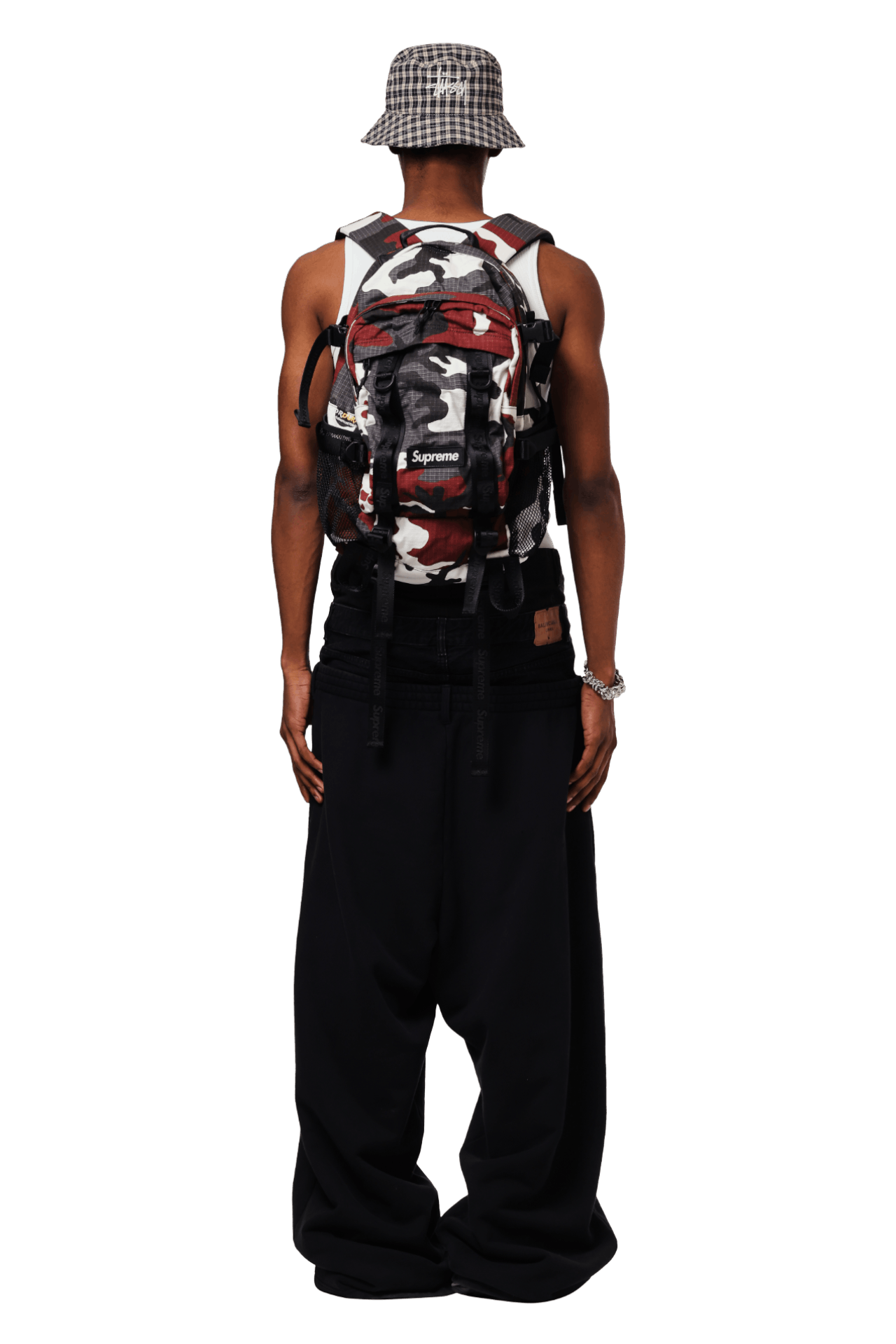 Buy Supreme Backpack 'Red Camo' - SS26B1 RED CAMO | GOAT