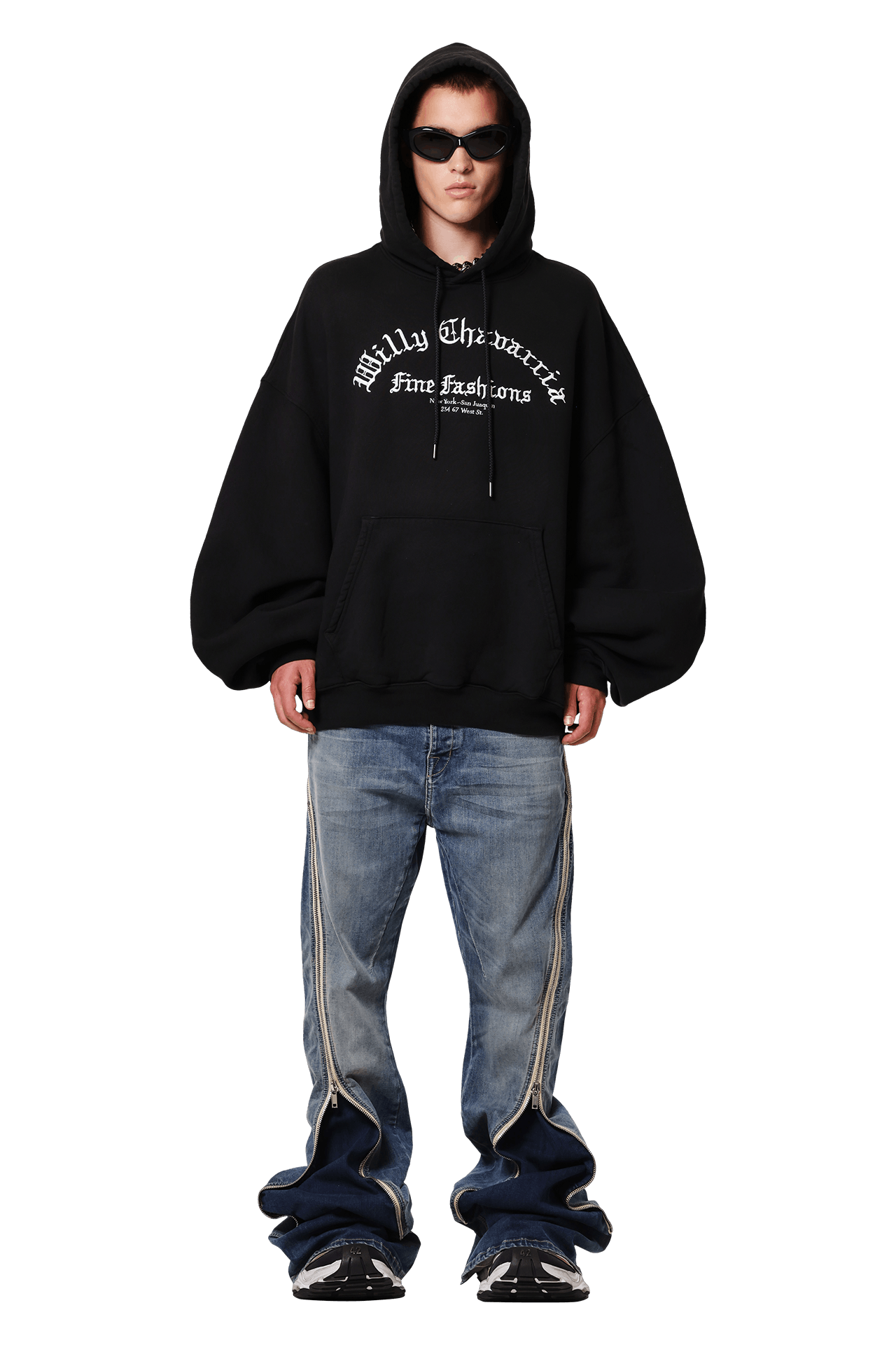 Buy Rick Owens DRKSHDW Volan Banana High-Rise Denim Pants 'Washed