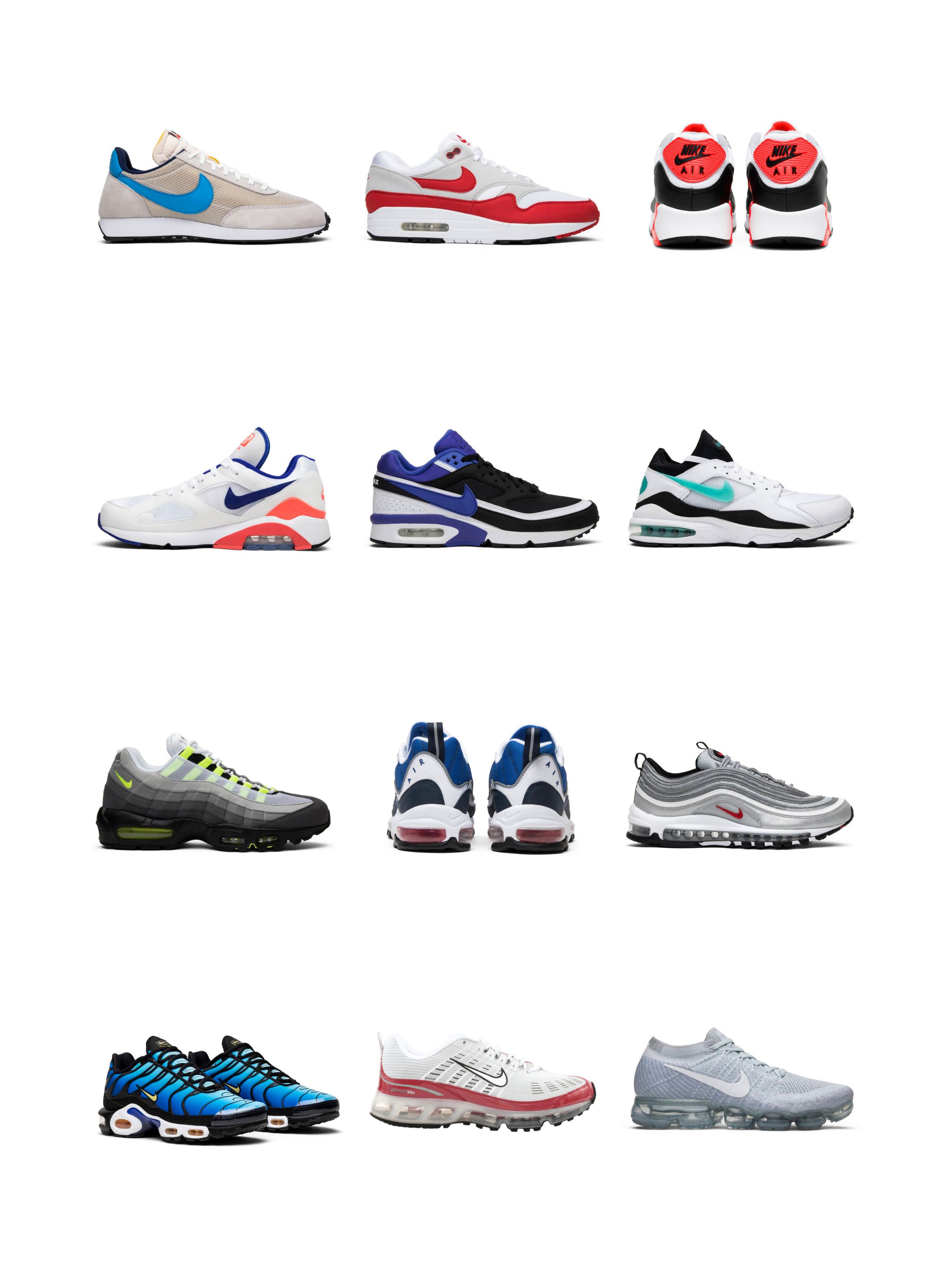air max series list