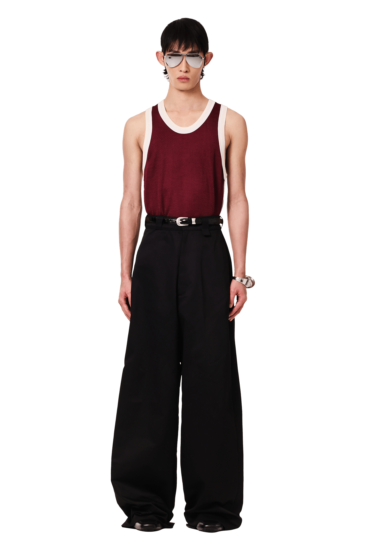 【関税込み】WILLY CHAVARRIA ブラック Cholo チノパンツ Buy Willy Chavarria Cholo Chino Pants 'Black' - WCBTM0024