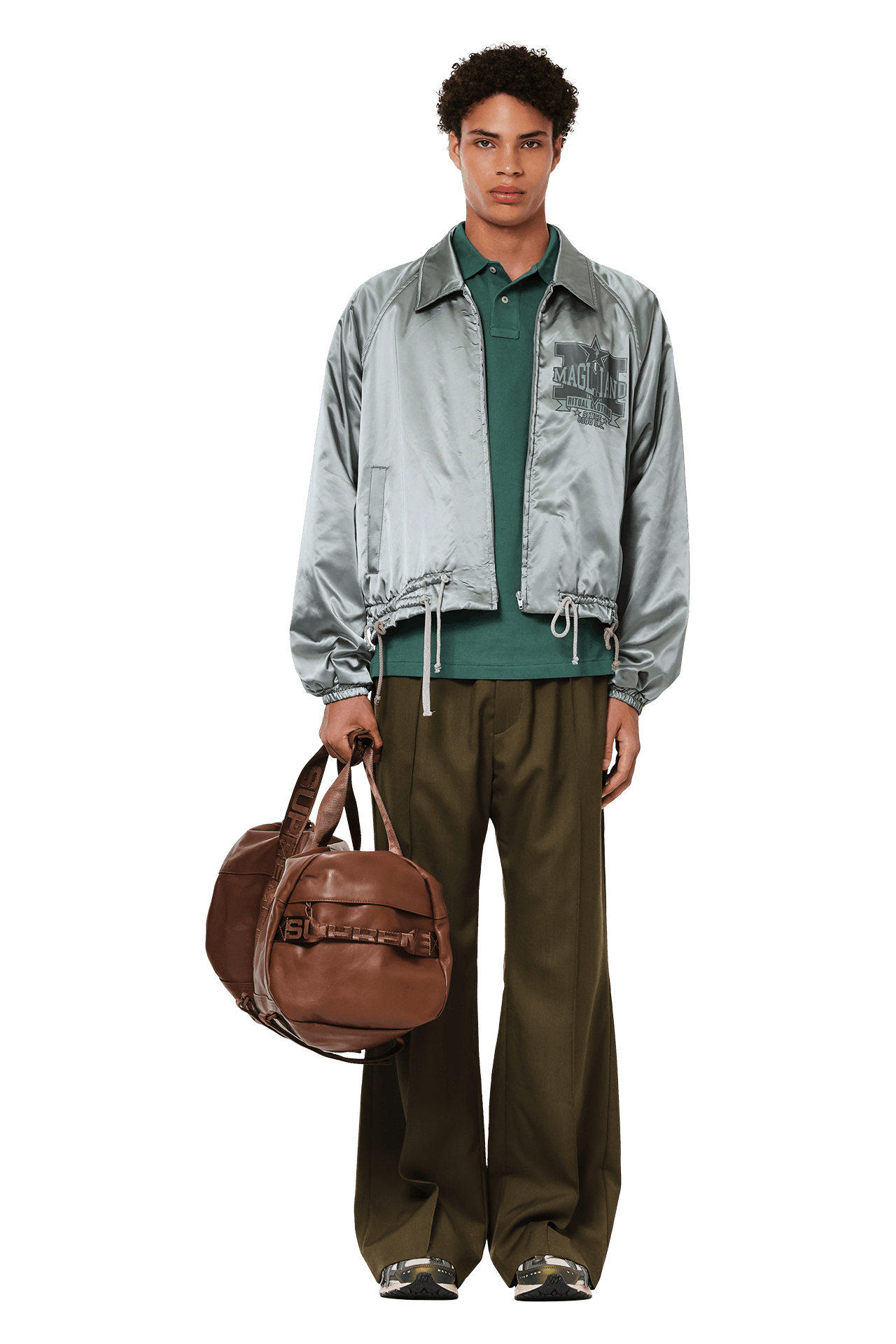 Buy Supreme Leather Duffle Bag 