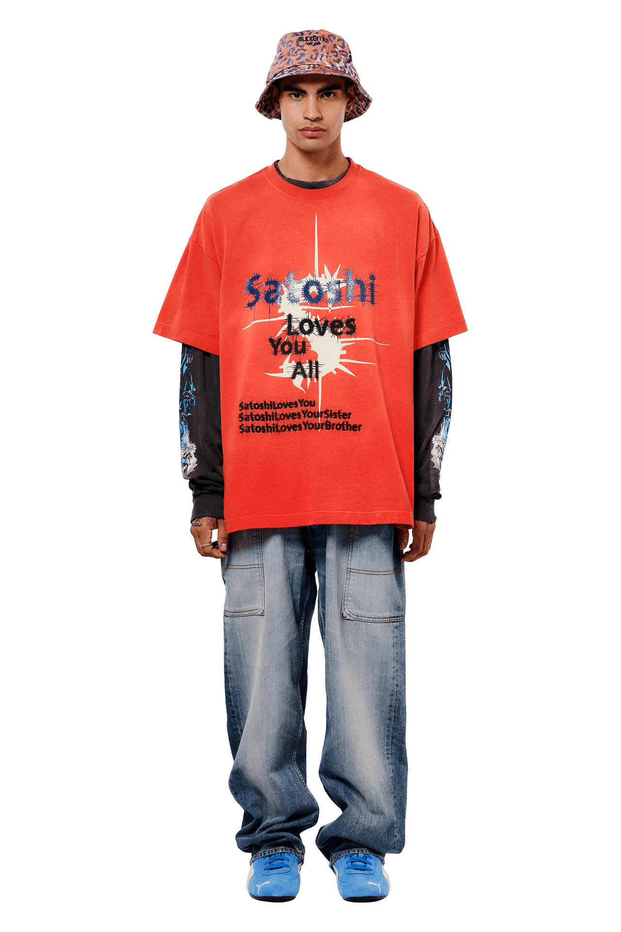 24AW SATOSHI NAKAMOTO LOVES YOU TEE Tシャツ 24AW SATOSHI NAKAMOTO LOVES YOU TEE Tシャツ SATOSHI NAKAMOTO