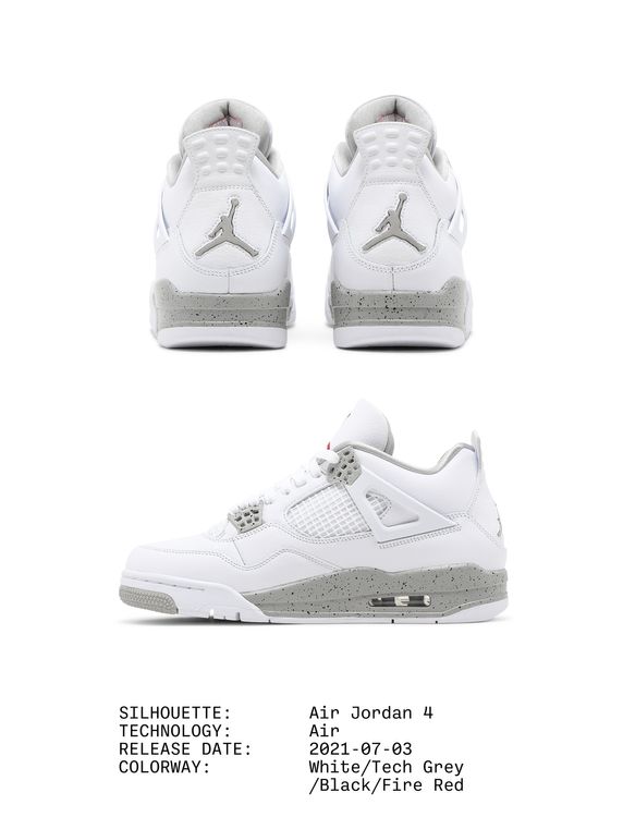 jordan 4 retro white oreo goat