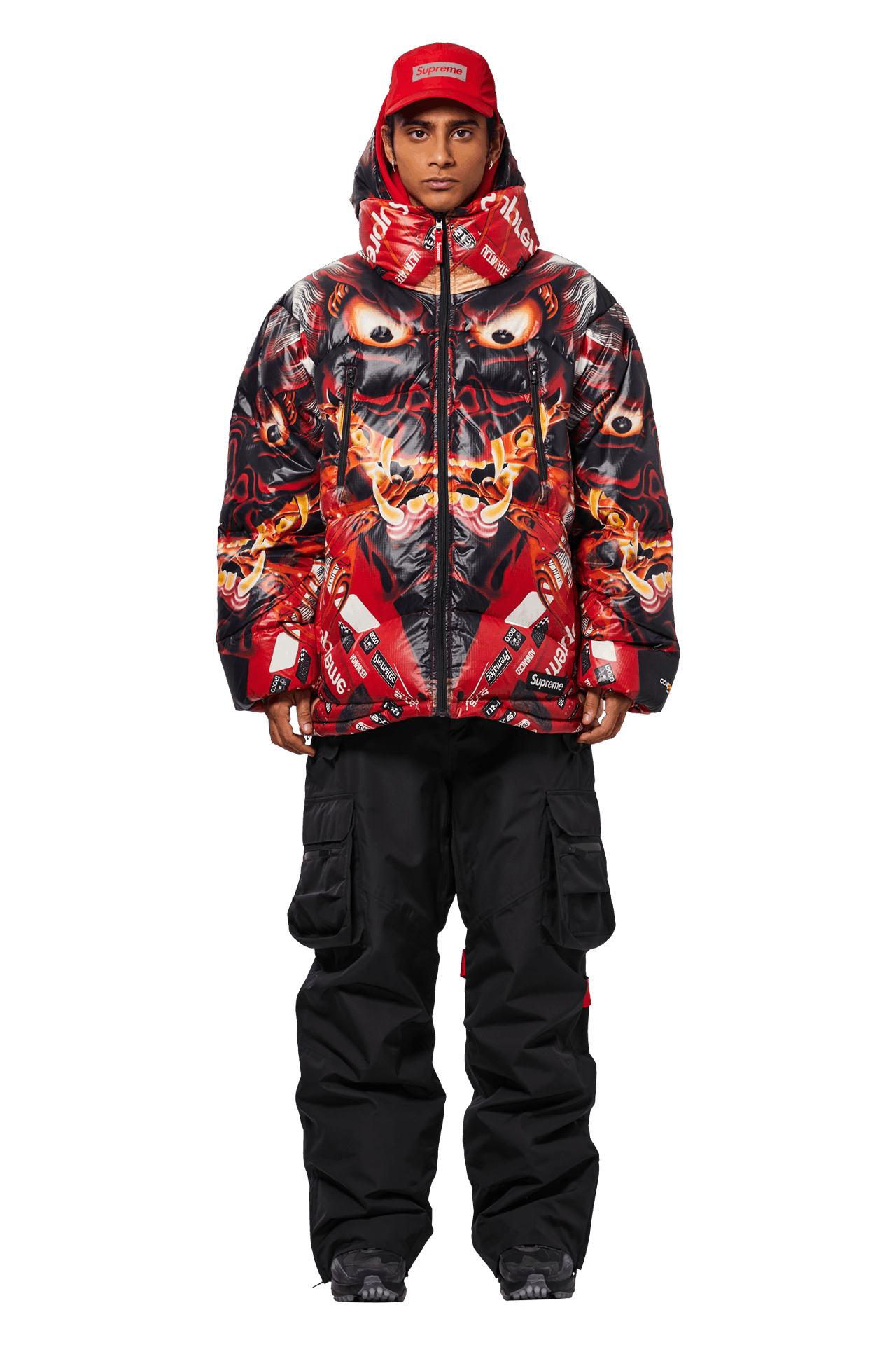 Supreme Reversible Featherweight Down Puffer Jacket 'Red'