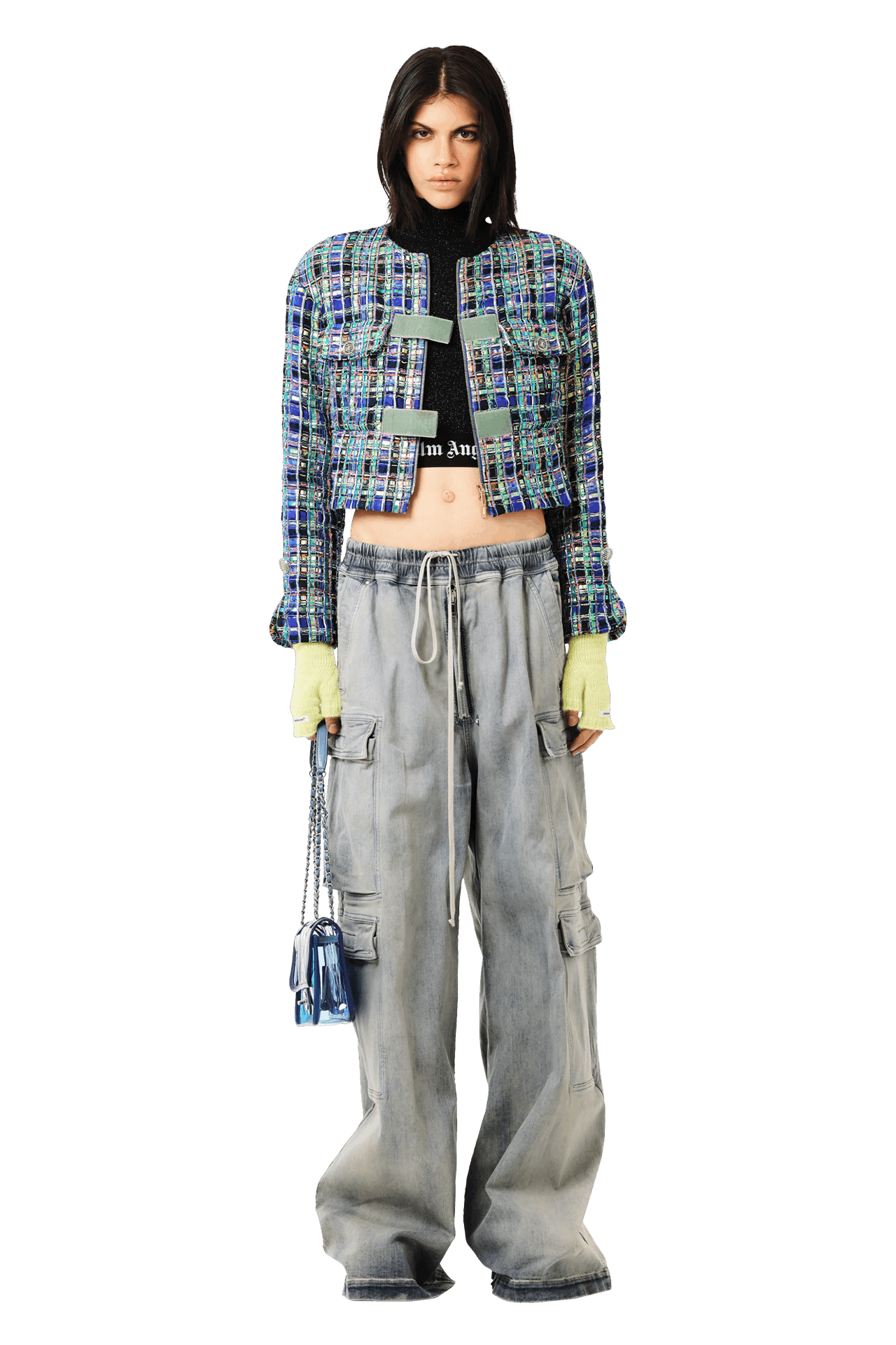 Buy Rick Owens DRKSHDW Double Cargo Jumbo Belas Pants 