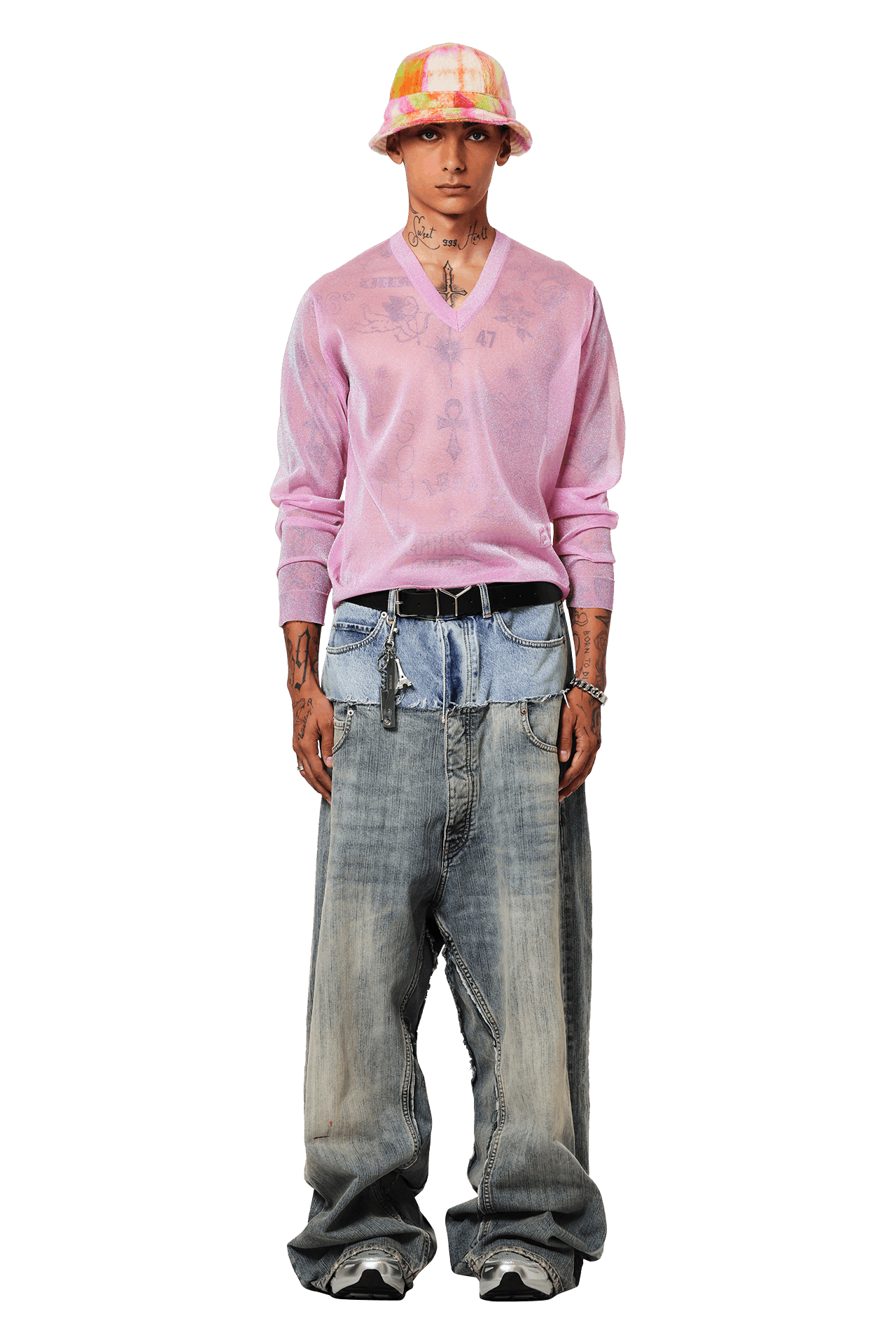 Buy Supreme Mohair Plaid Bell Hat 'Multicolor' - SS25H83