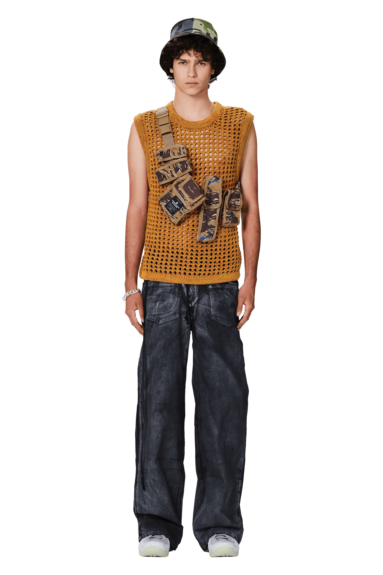 Buy Nicholas Daley Crochet Vest - ND SS24 CV1 C OGMS | GOAT