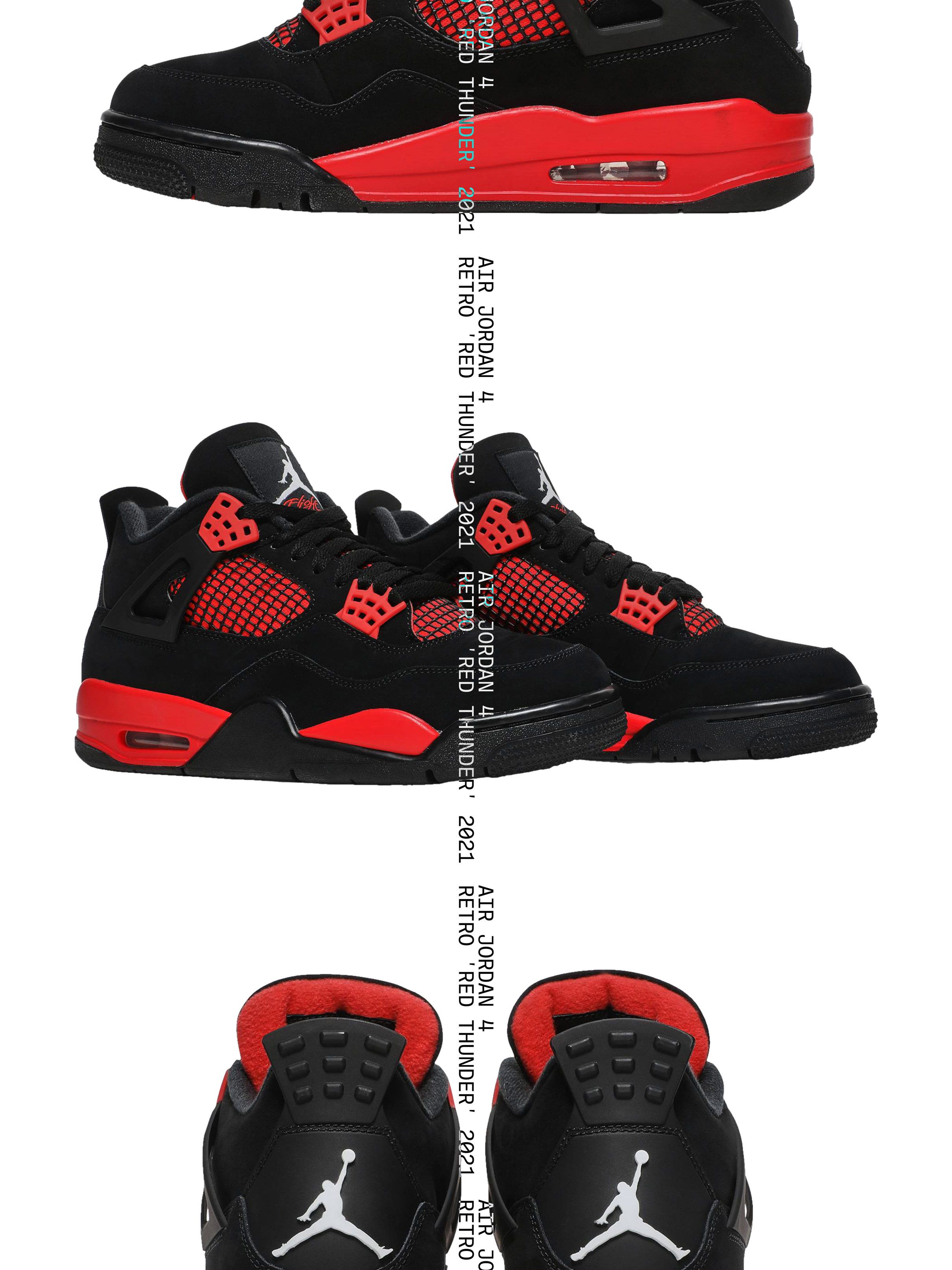 The Air Jordan 4 Retro 'Red Thunder' Recalls a Familiar