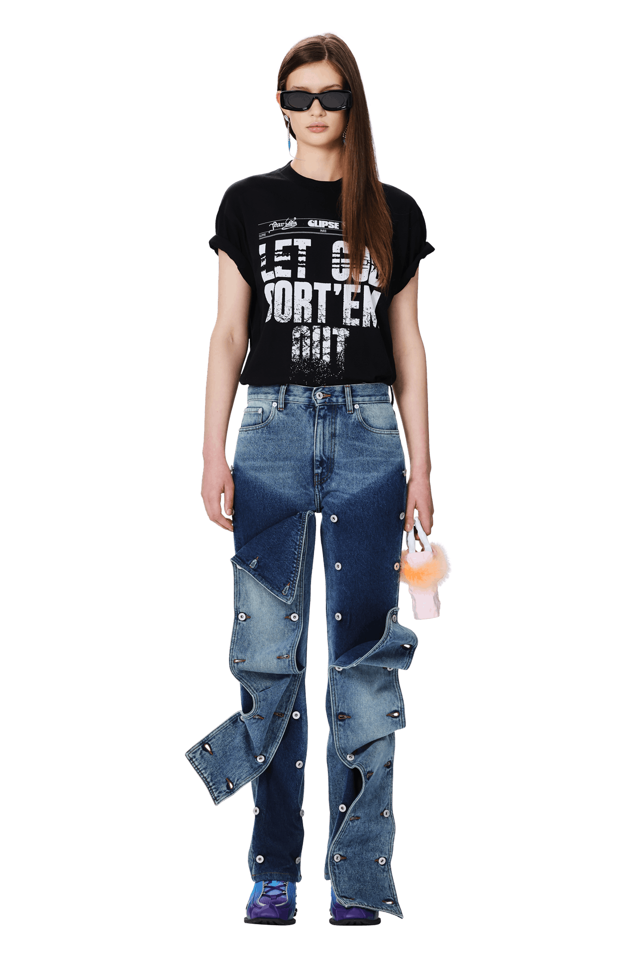 【定価9.6万】Y/PROJECT Evergreen Vintage BLUE Buy Y/Project Evergreen Snap Off Jeans 'Vintage Blue' - 207PA009