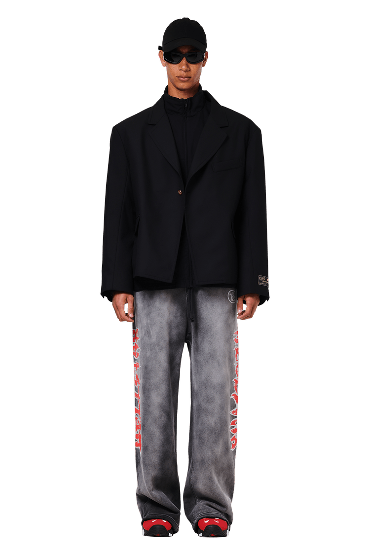 Buy Willy Chavarria Box Cutter Jacket 'Black' - WCJKT0048 001 | GOAT