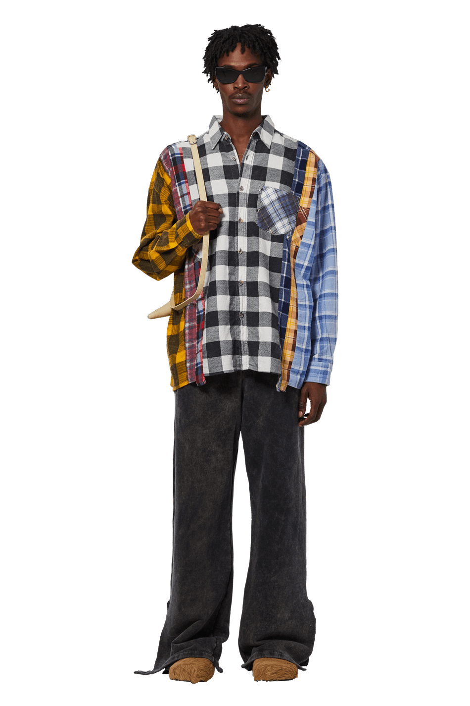 Buy Maison Mihara Yasuhiro T-Rex Cow Leather Bag 'Beige' - A09BG701