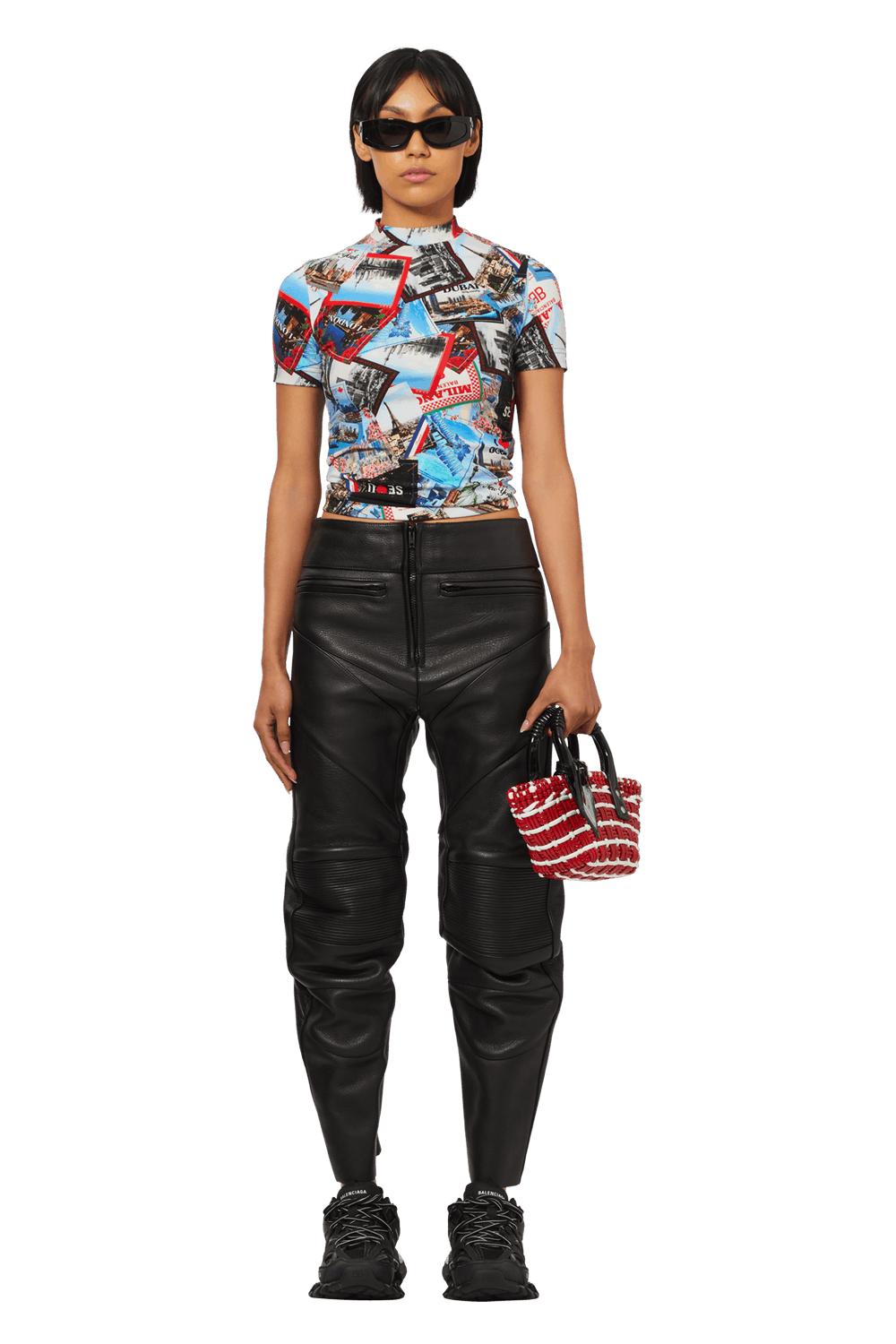 Buy Balenciaga Allover Cities Stretch Top 'Grey' 681057 TMV77 8470 GOAT