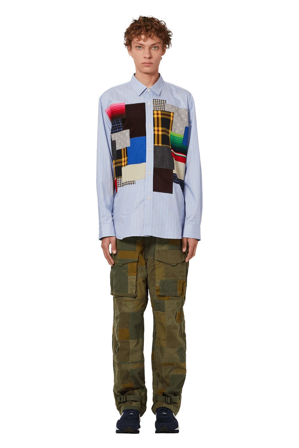 ld waffle x sacai x fragment blackened blue