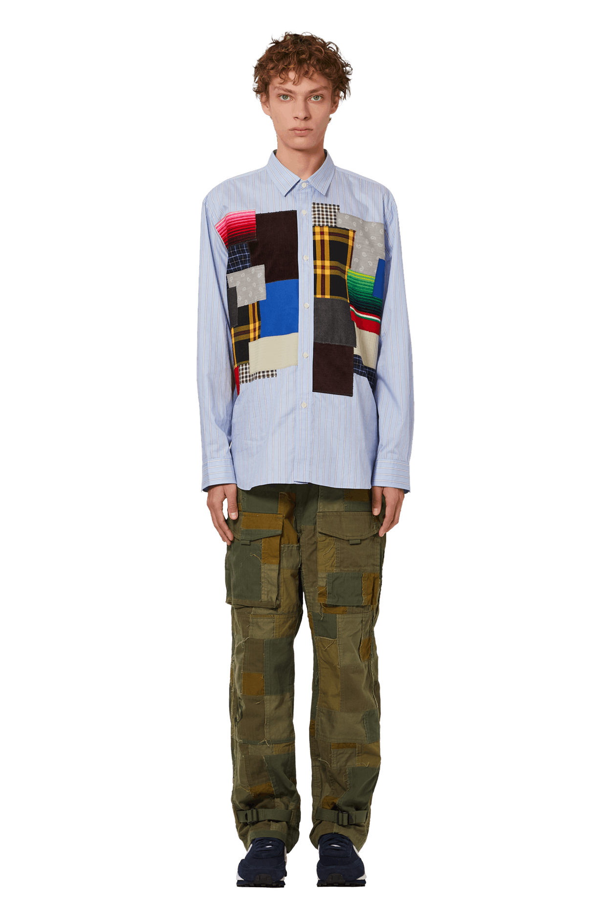 sacai fragment waffle grey on feet