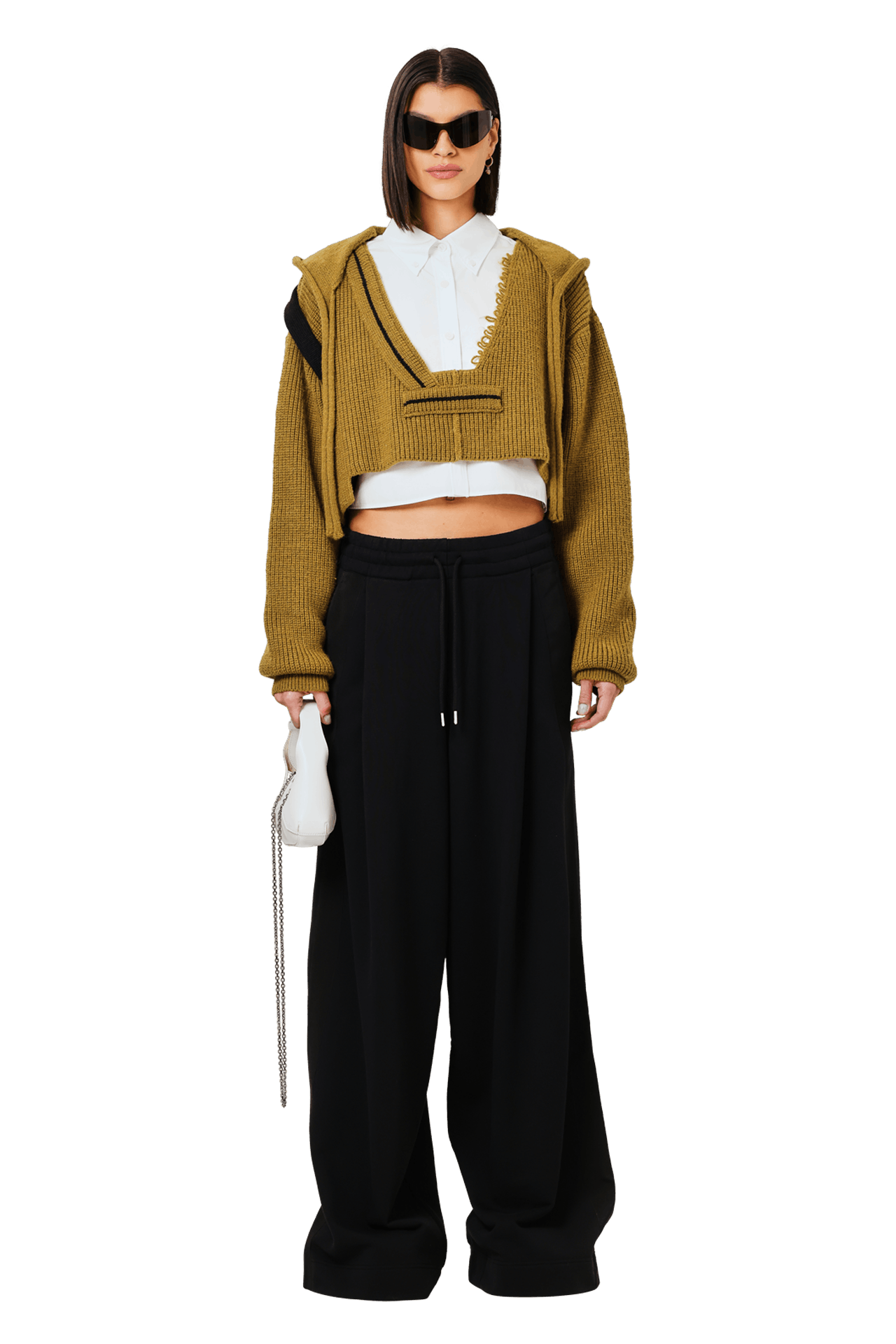 Buy Dries Van Noten Loose Sweatpants 'Black' - 241 011159 8610 900 | GOAT