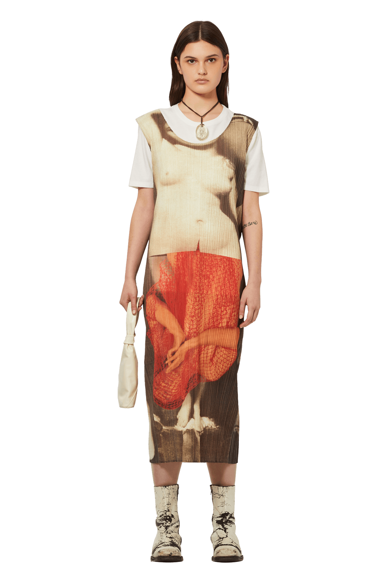 Buy Maison Margiela Square Toe Boot 'Painted White' MM10 SQ TOE PAINTED WT GOAT