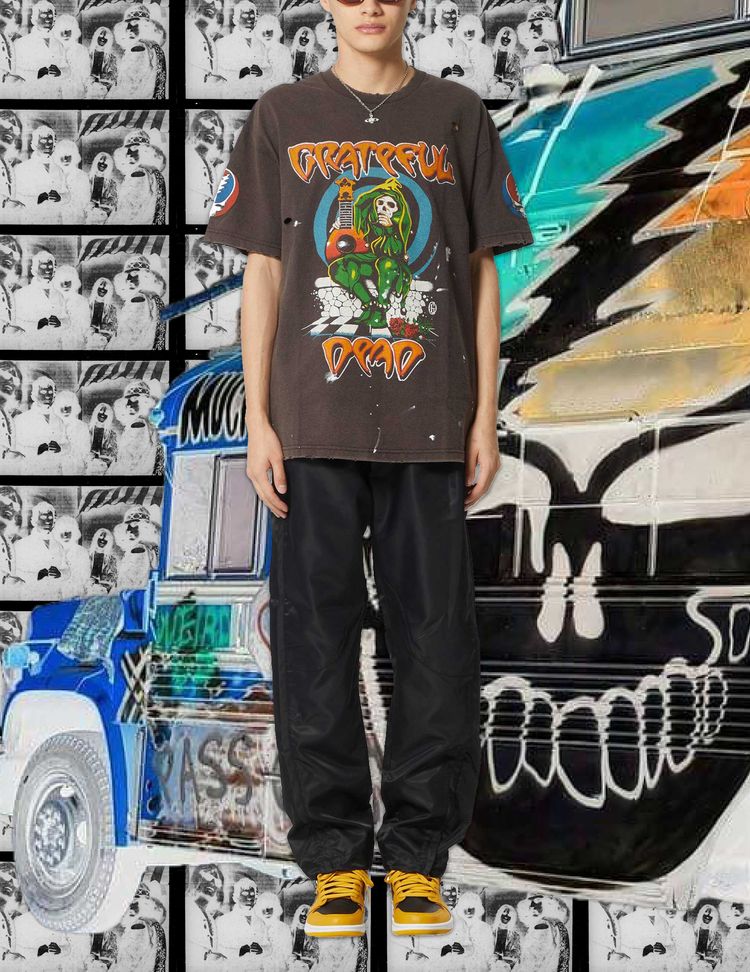 Gallery Dept. Grateful Dead T-Shirt Black