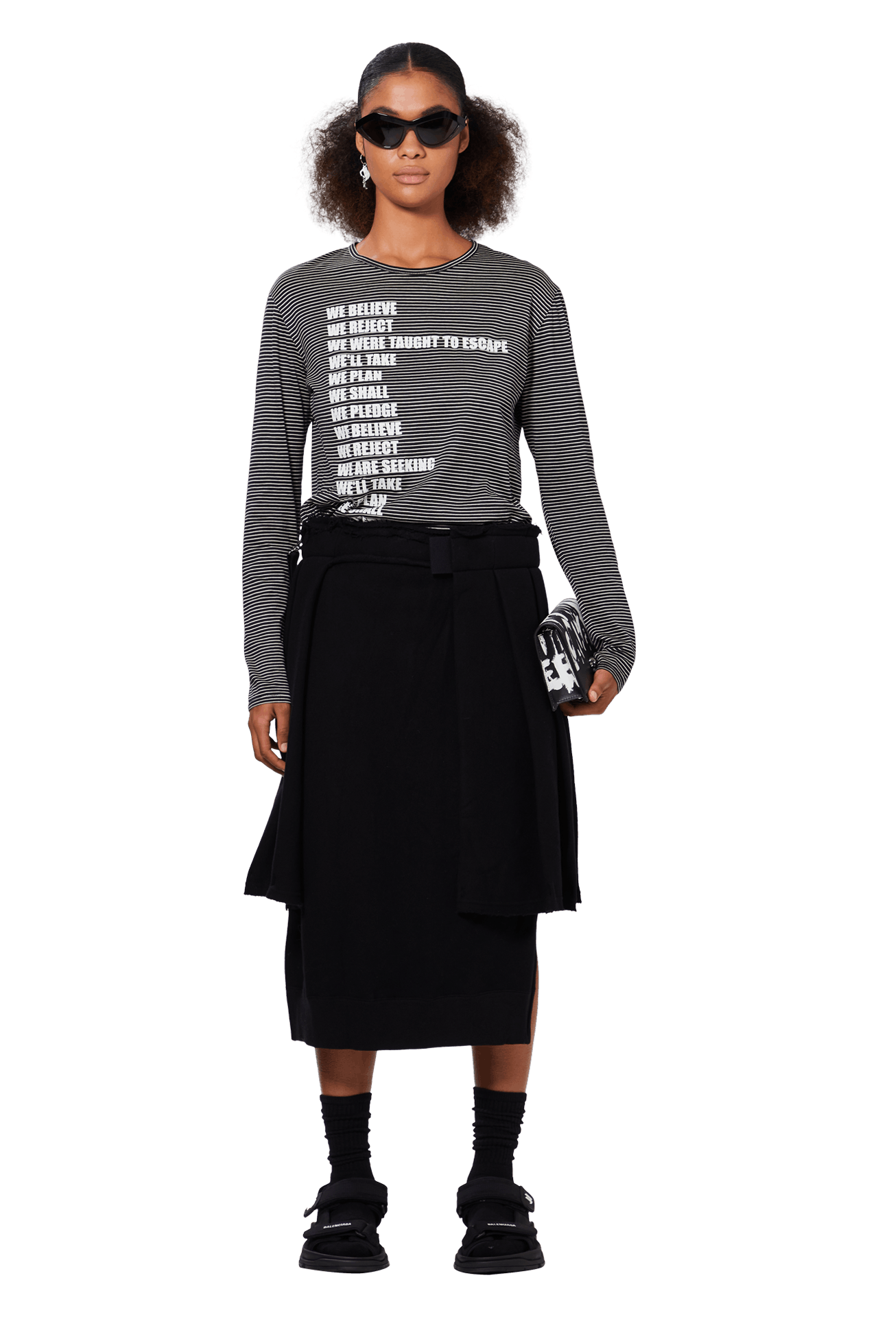 Buy Balenciaga Tourist Sandal 'Black' 706279 W2CCA 1000 GOAT