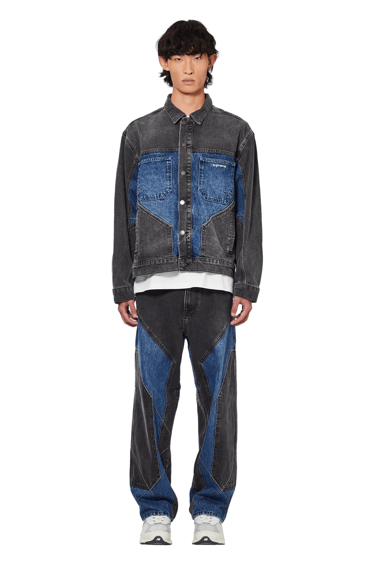 2-Tone Paneled Denim Jacket - fall winter 2022 - Supreme