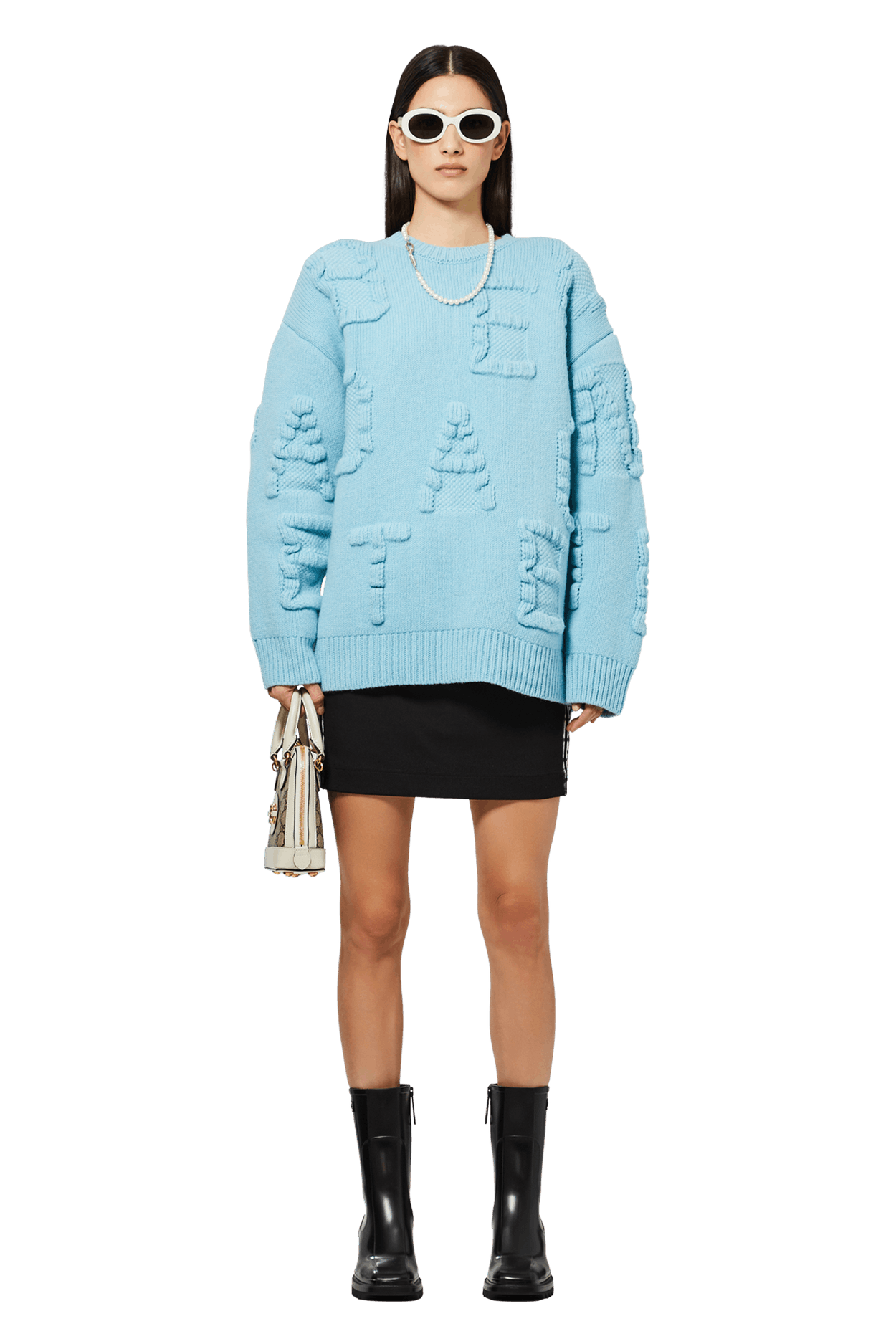 Buy Gucci Horsebit 1955 Mini Top Handle Bag 'GG Supreme/White' 640716