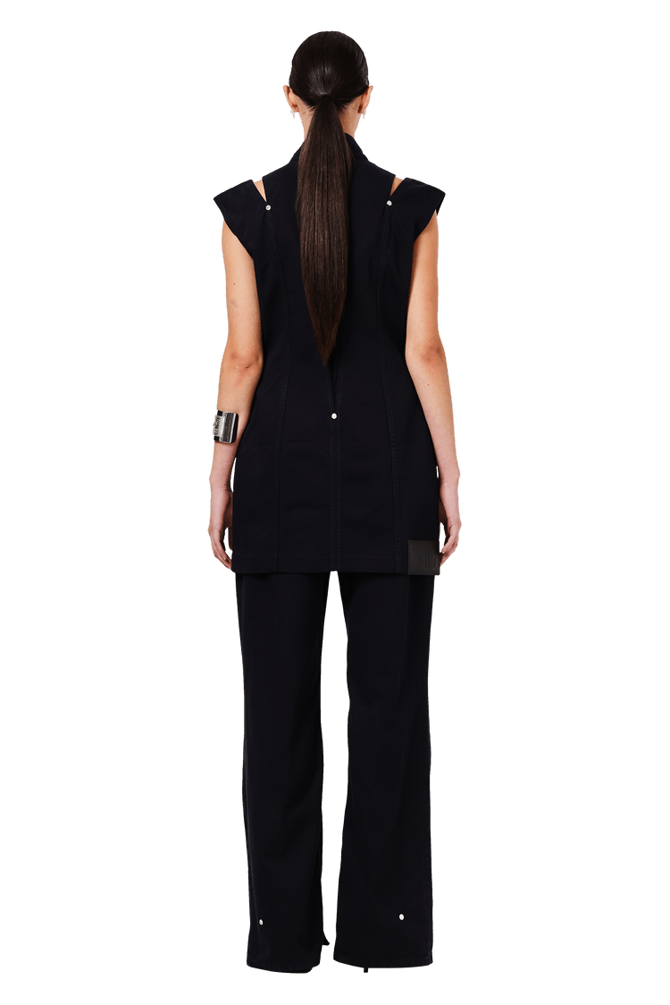 Buy Jean Paul Gaultier Overdyed Denim Trouser With Upper Denim
