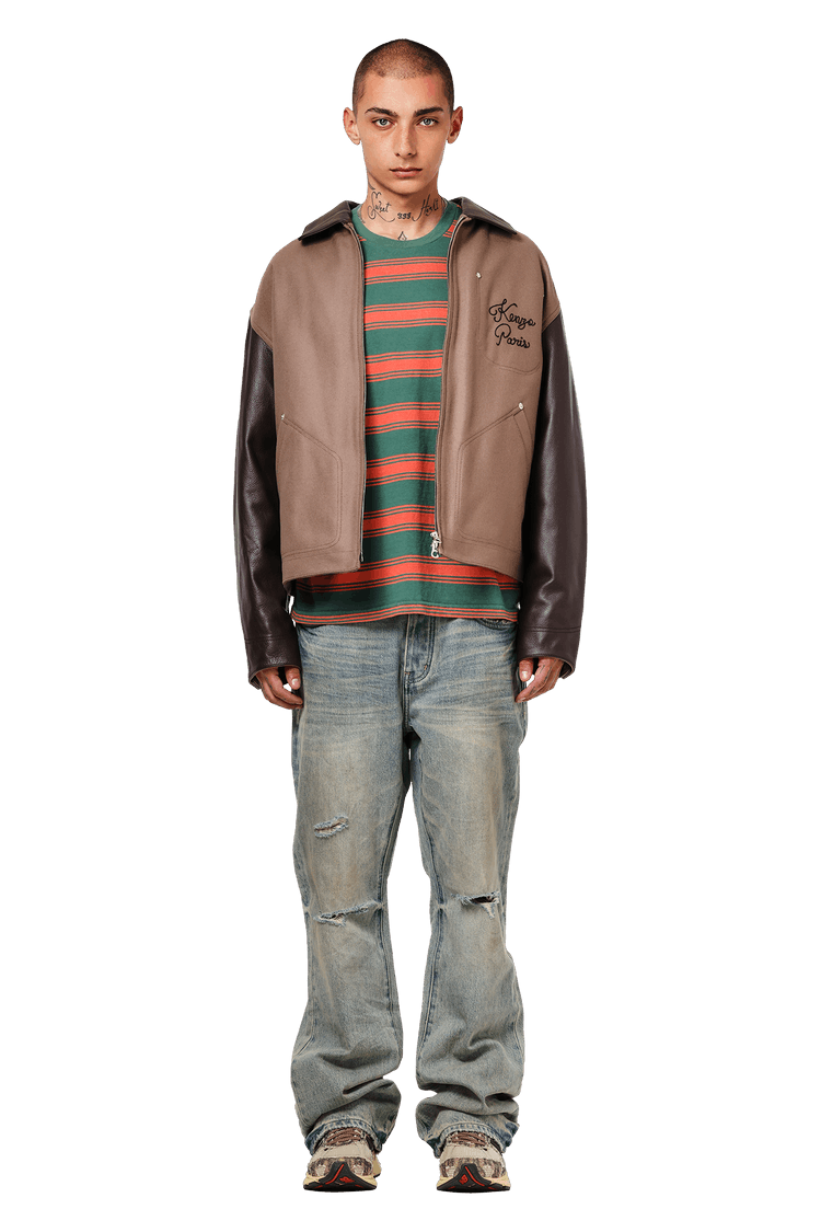 Buy Supreme Stripe Pocket Long-Sleeve Top 'Green' - FW25KN54 GREEN