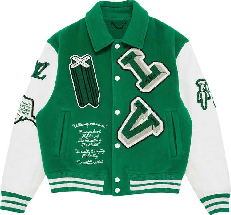 Frank Clark LV Varsity Jacket - William Jacket