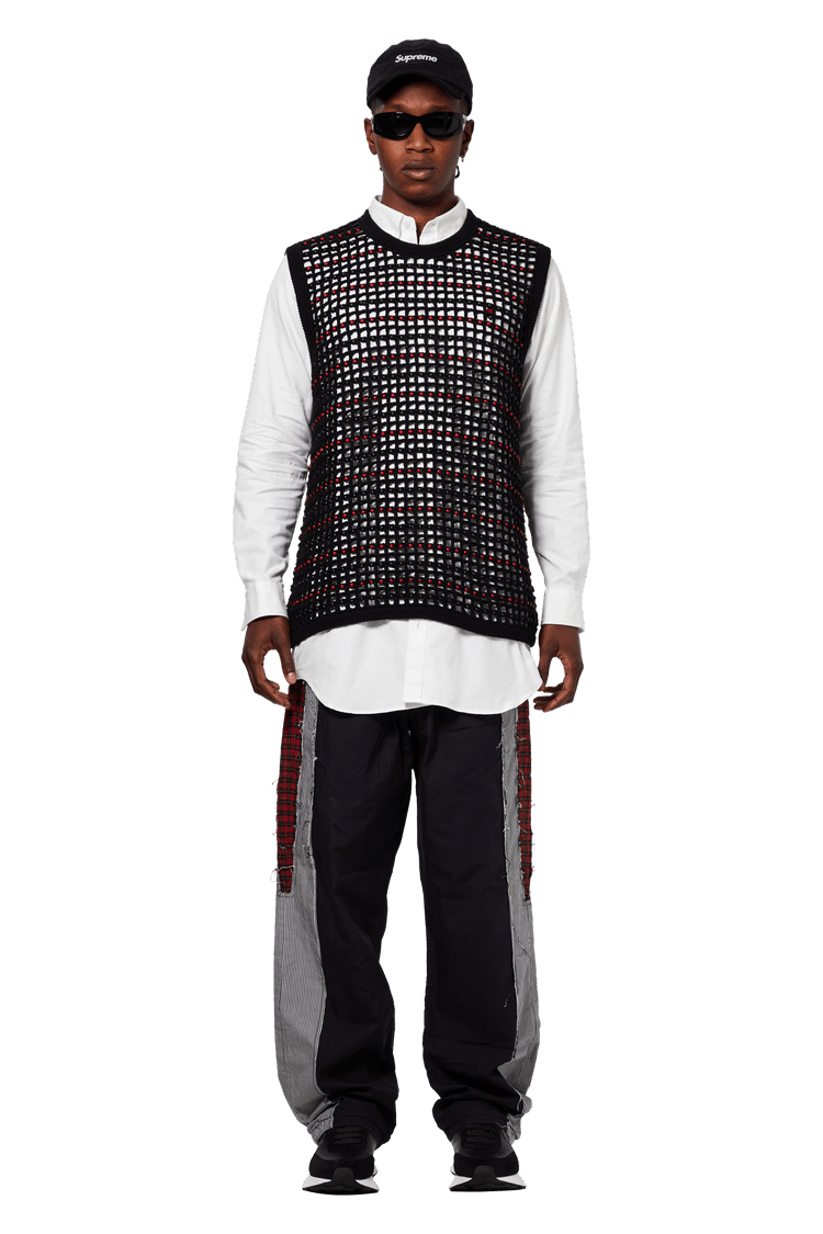 Supreme Beaded Sweater Vest 'Black'