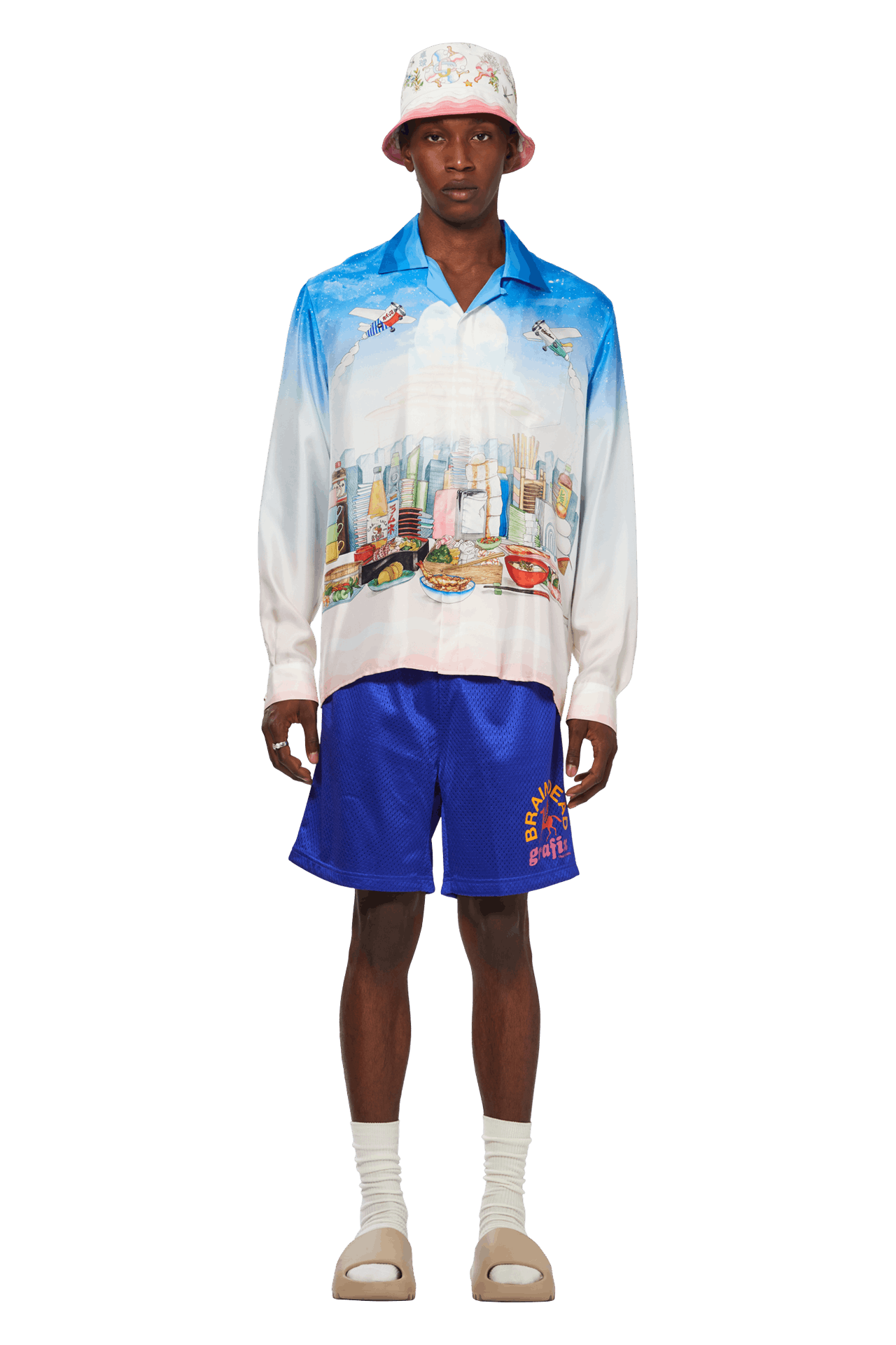 socks to go with yeezy slides