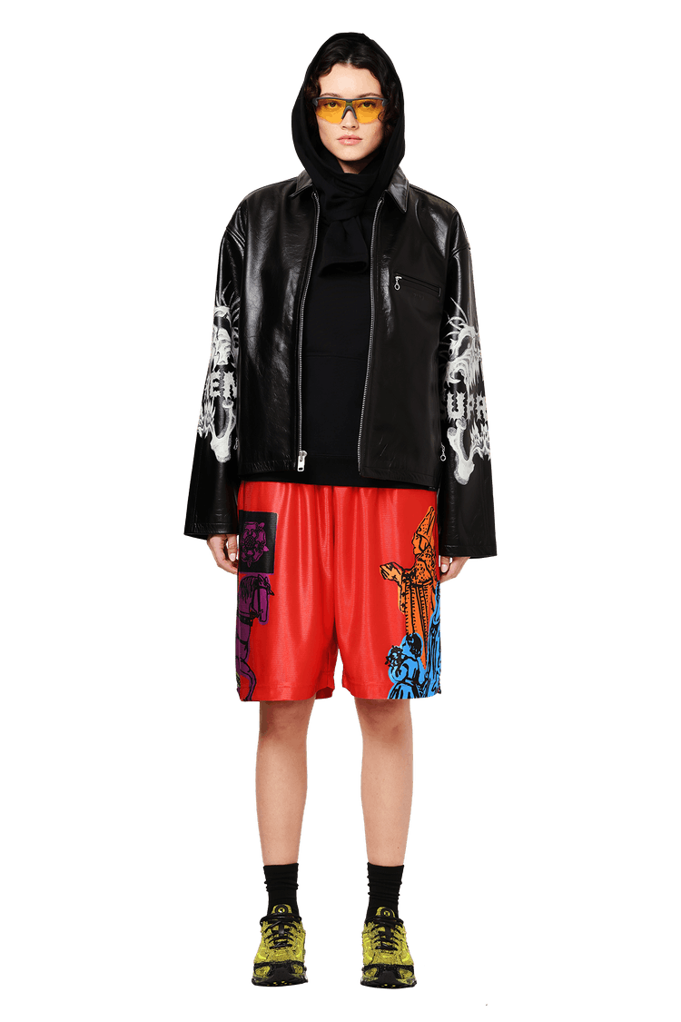 Buy Supreme x Y's Leather Jacket 'Black' - FW25J18 BLACK | GOAT