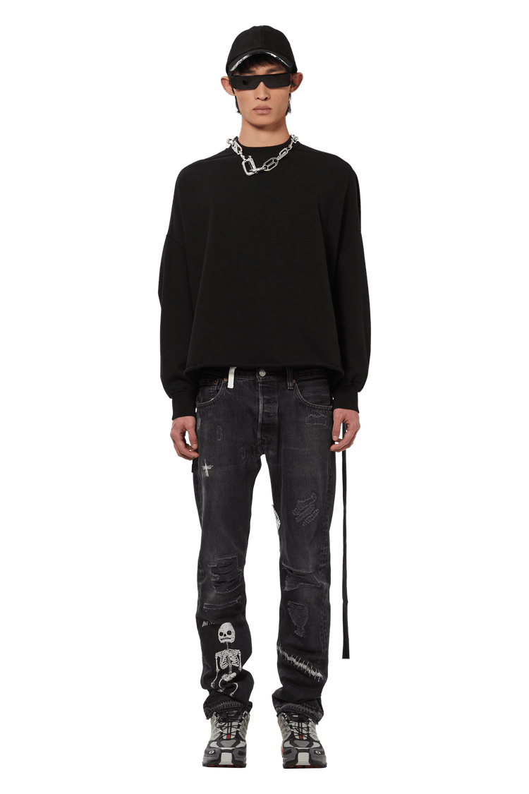 Gallery Dept. Fuck Face Denim 'Black'