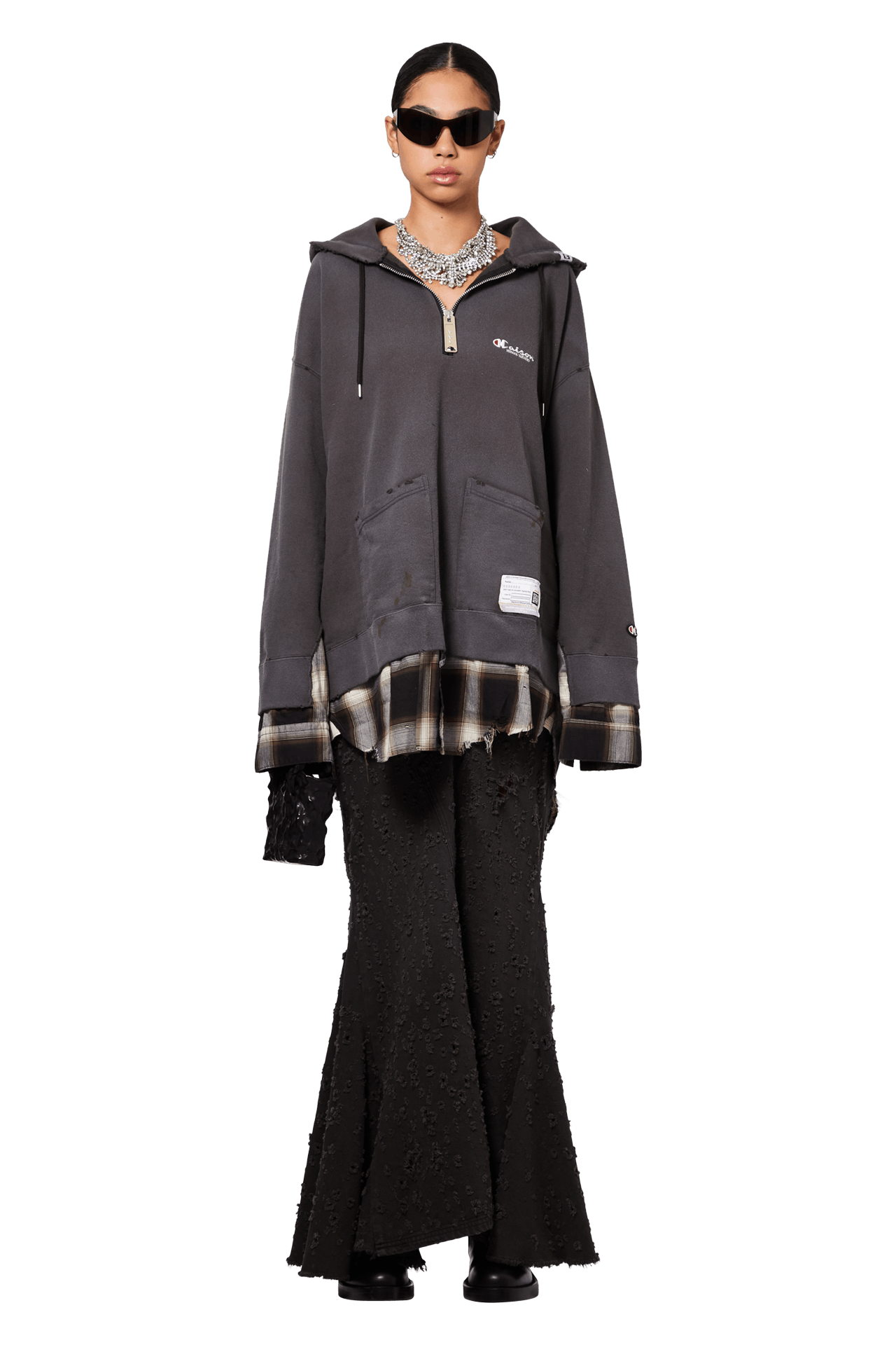 Buy MM6 Maison Margiela Studio Long Skirt 