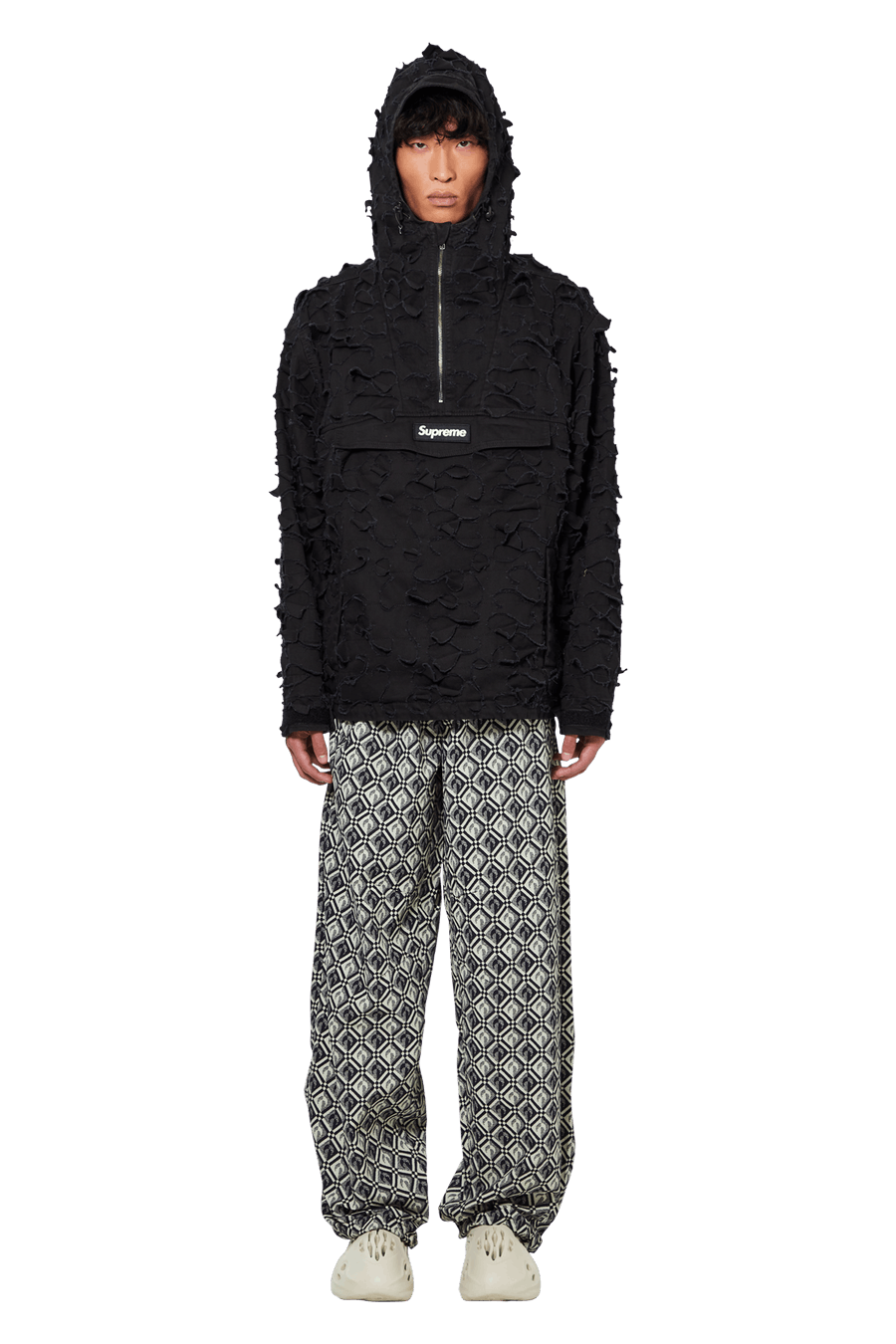 Buy Marine Serre Unisex Moon Diamant Track Pants 'Black' P089FW22X