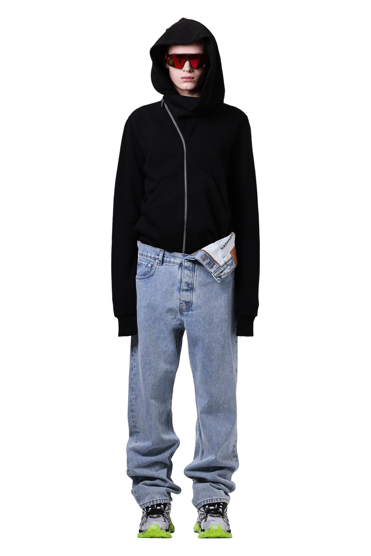 mannequin en Rick Owens DRKSHDW Mountain Hoodie 'Black'
