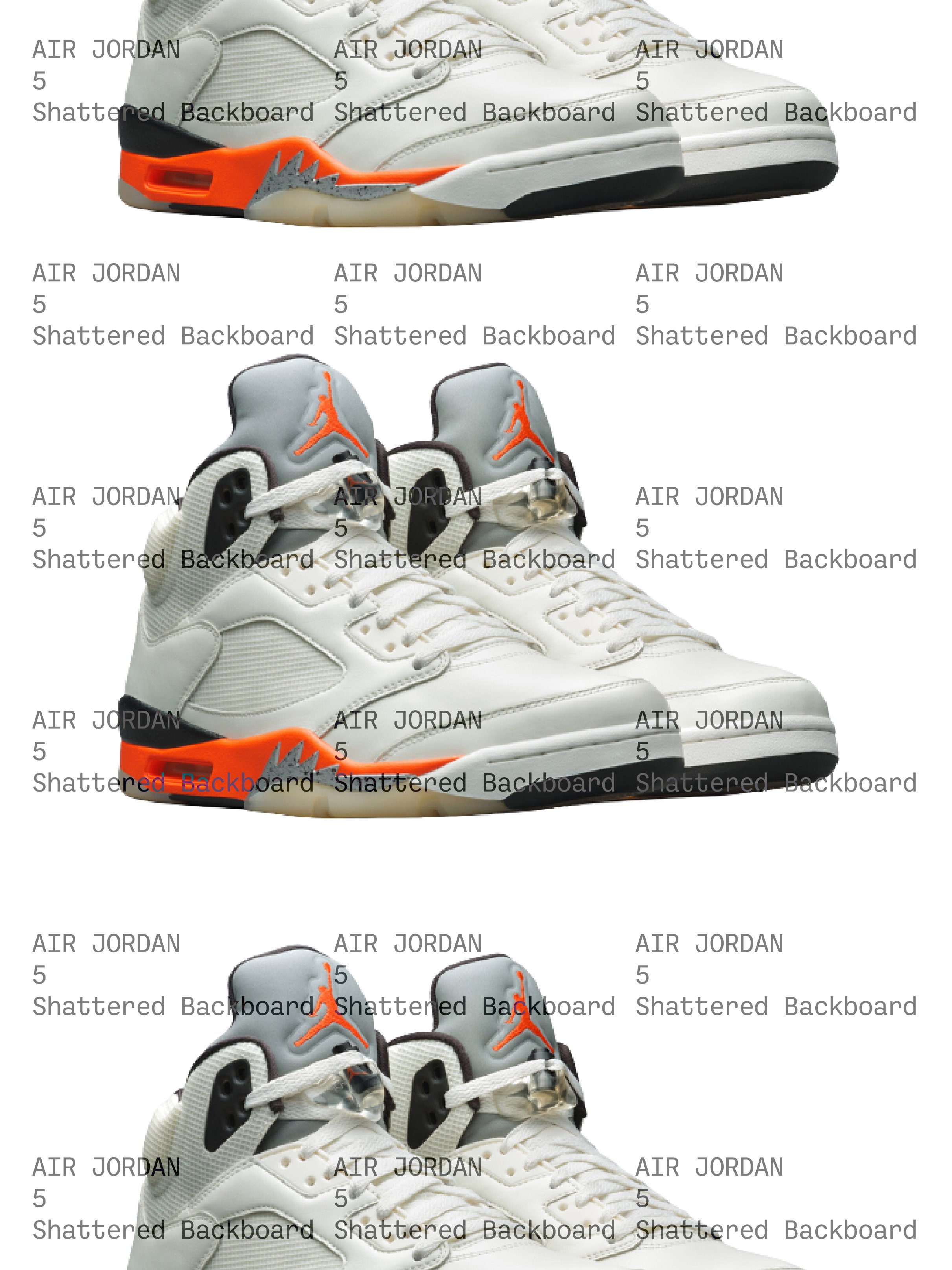 Michael Jordan's Shattered Backboard Comes to the Air Jordan 5 | GOAT