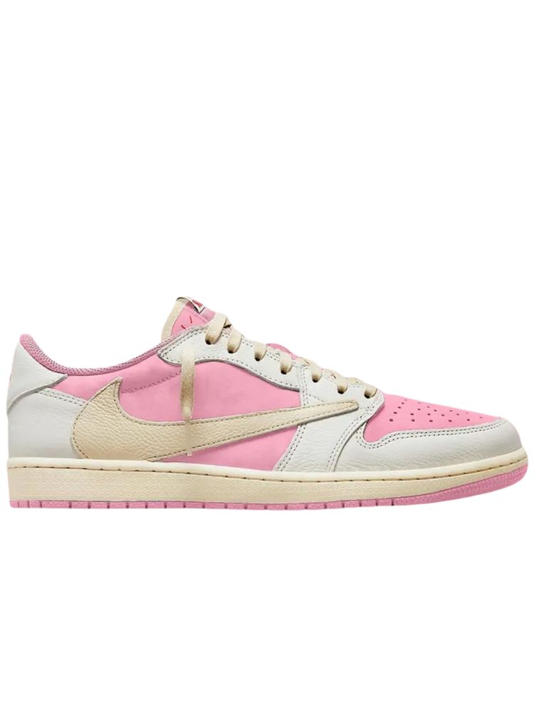 Travis Scott x Air Jordan 1 Low 'Shy Pink' Release Guide | GOAT